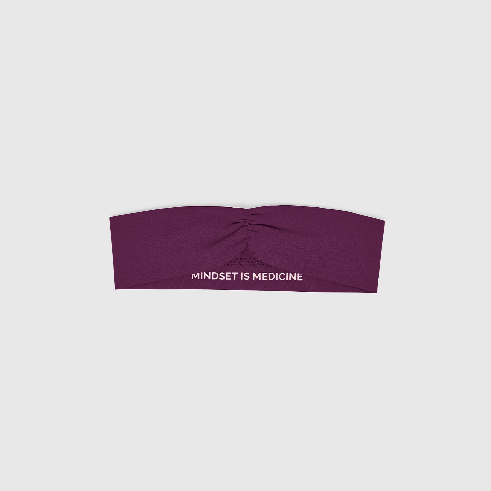 FIGS Cinched Headband - Deep Purple