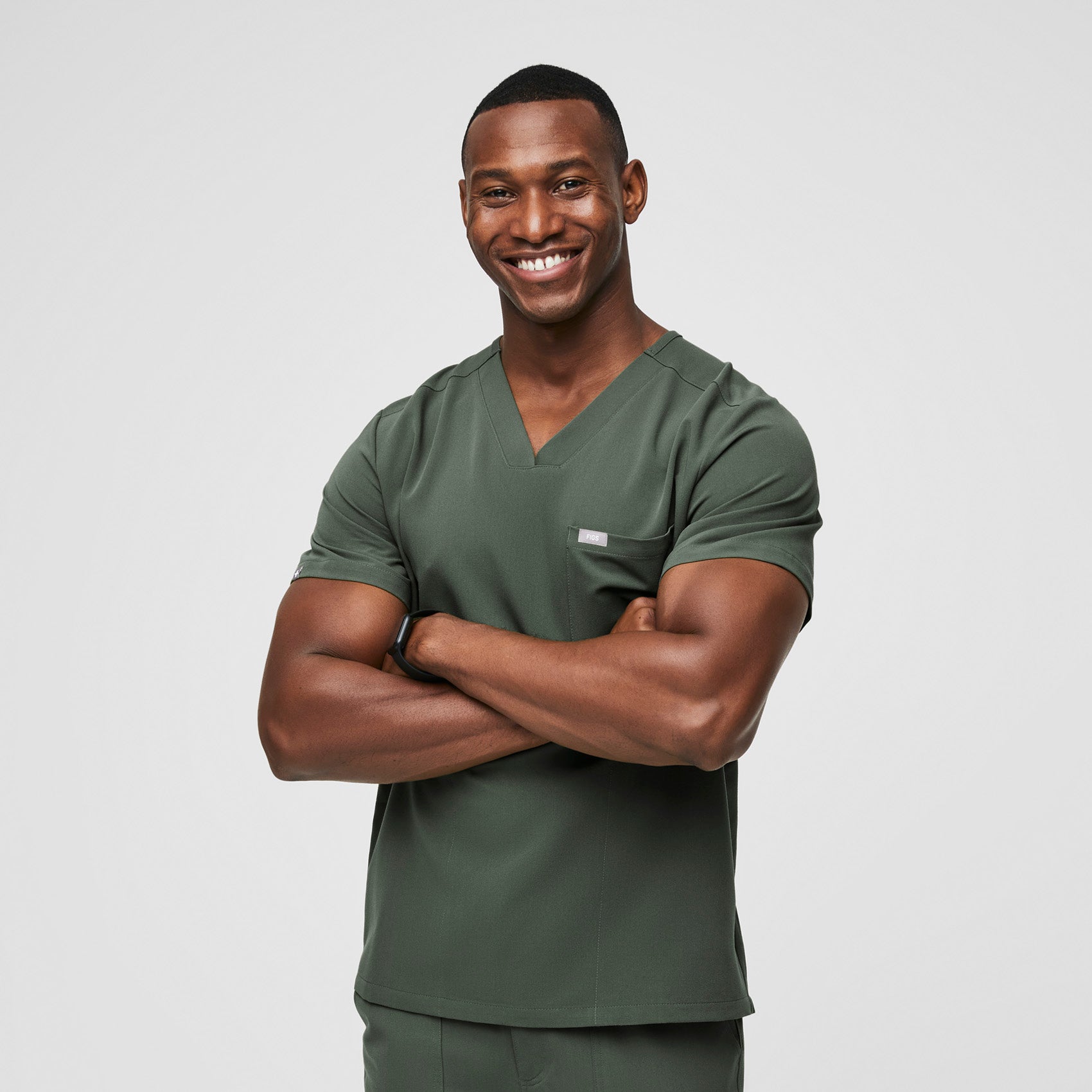 Chisec Scrub Top™ - Moss
