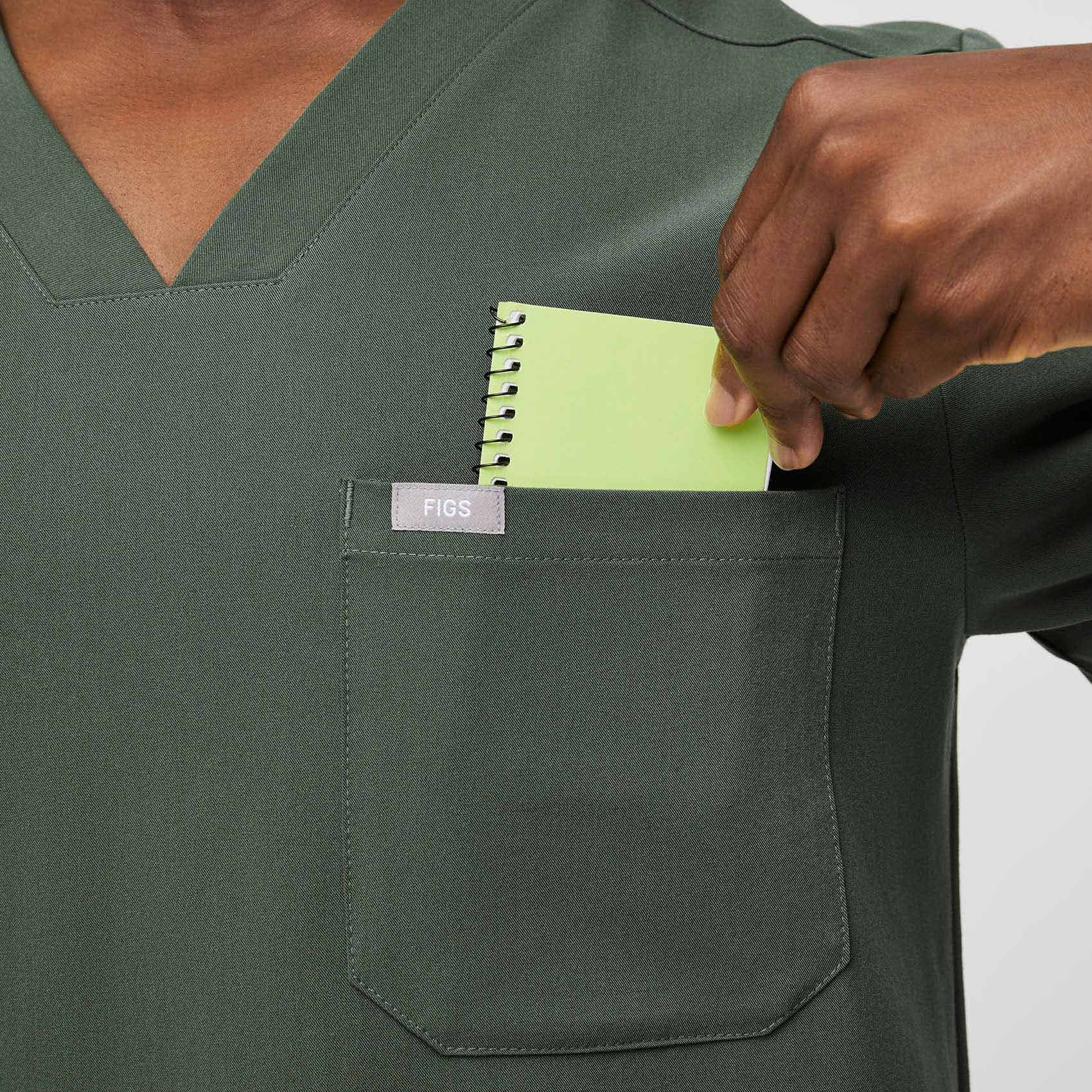 Chisec Scrub Top™ - Moss