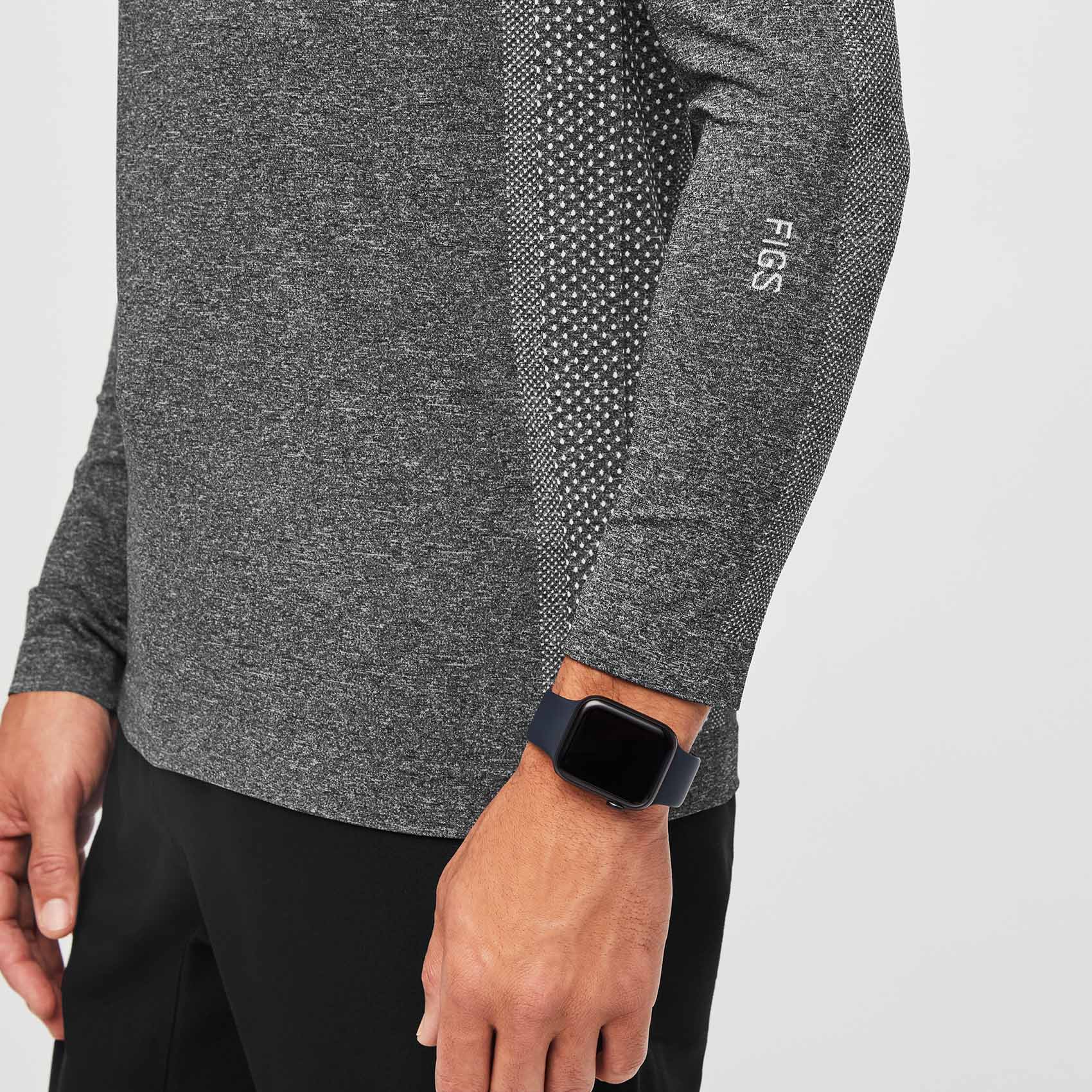Makato Seamless Long-Sleeve Underscrub - Graphite