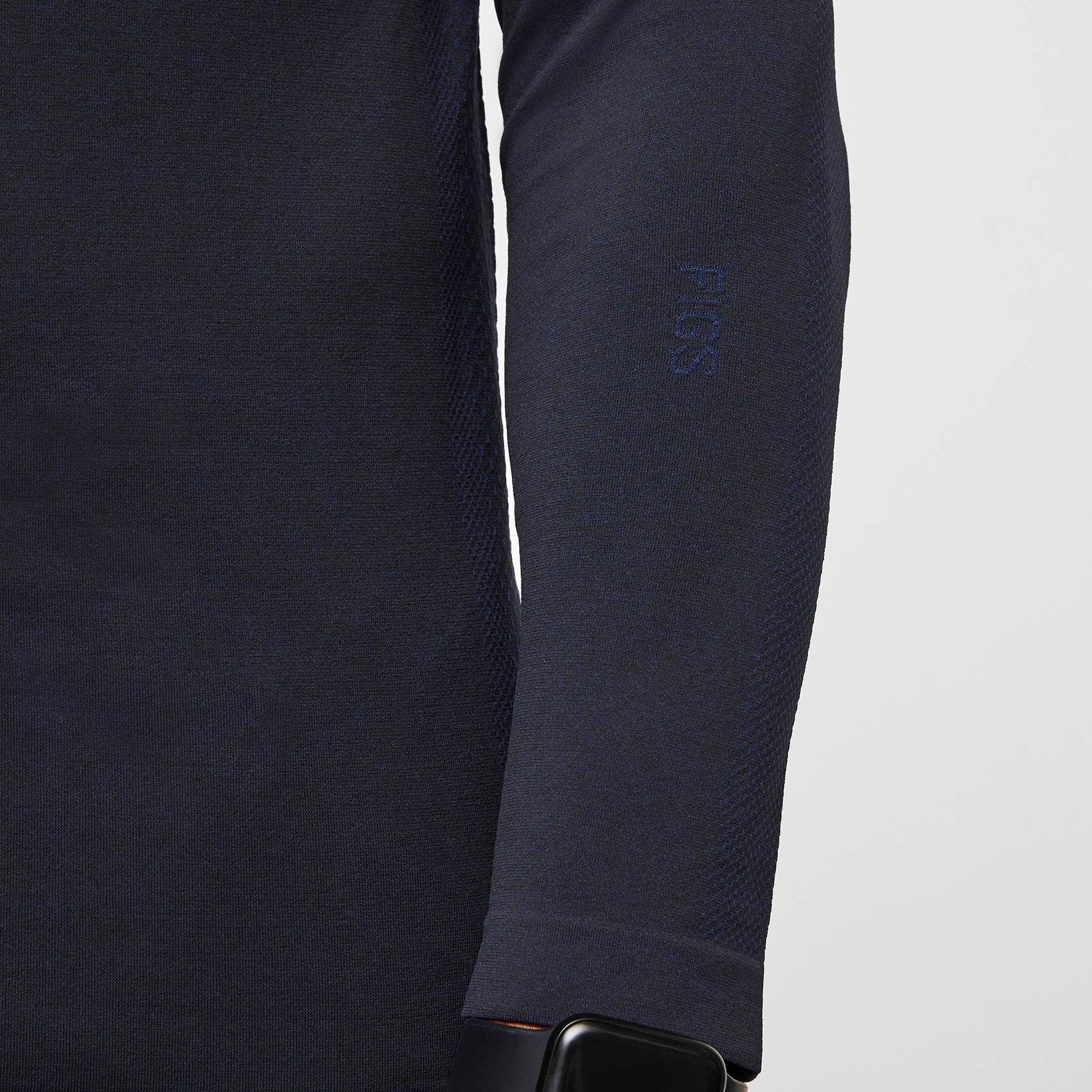 Makato Seamless Long-Sleeve Underscrub - Navy