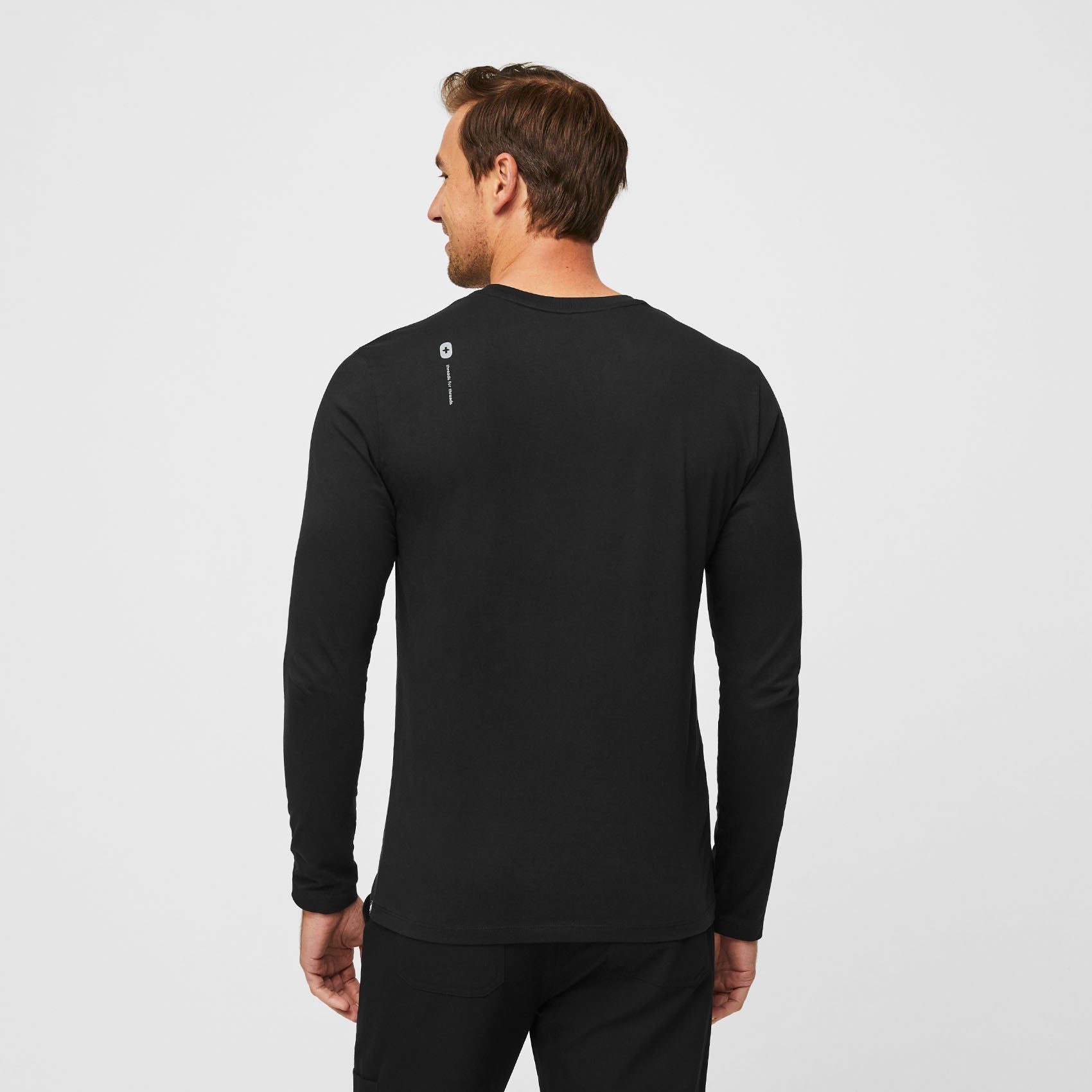 Supersoft Long-Sleeve Underscrub - Black