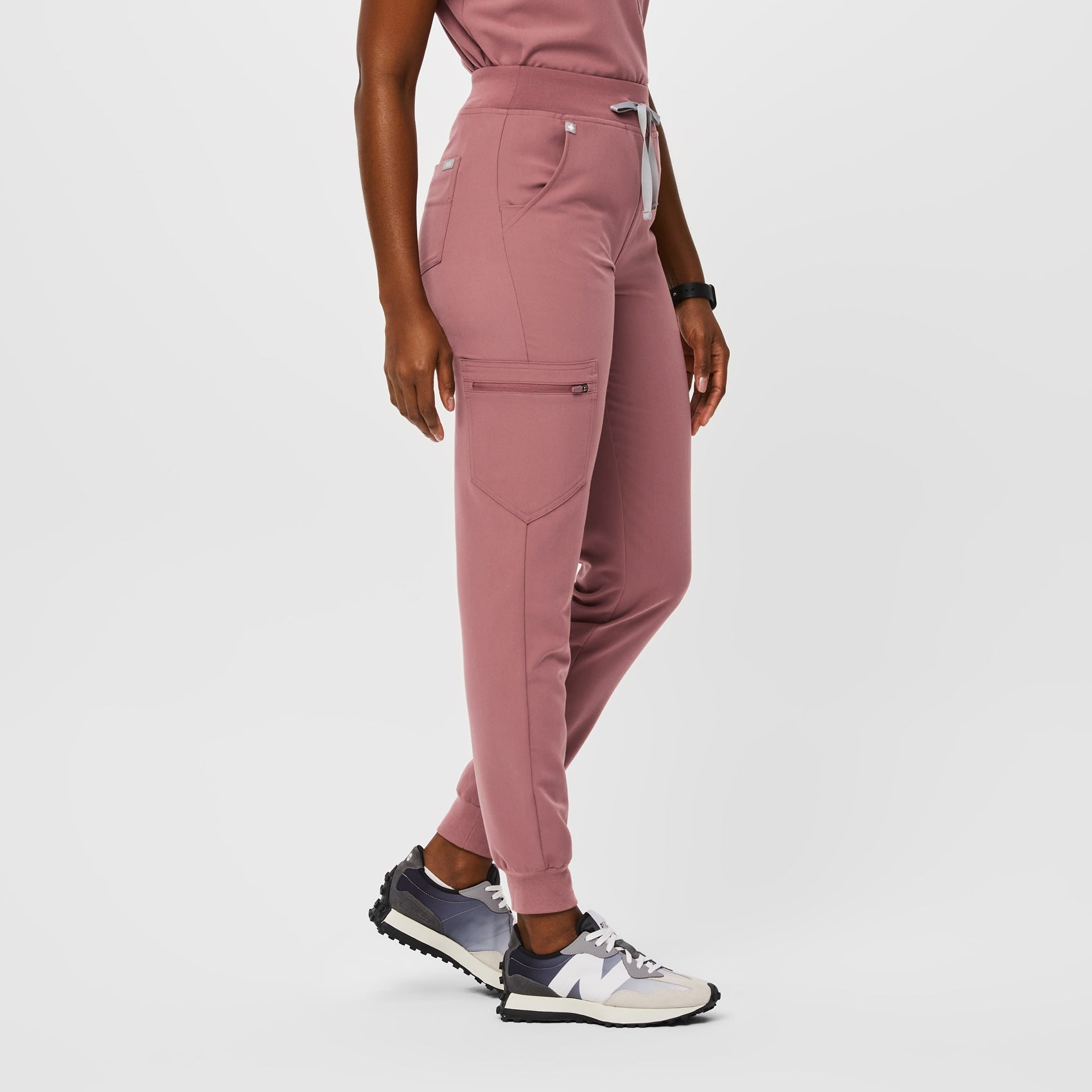 Zamora High-Rise Jogger Scrub Pant™ - Mauve