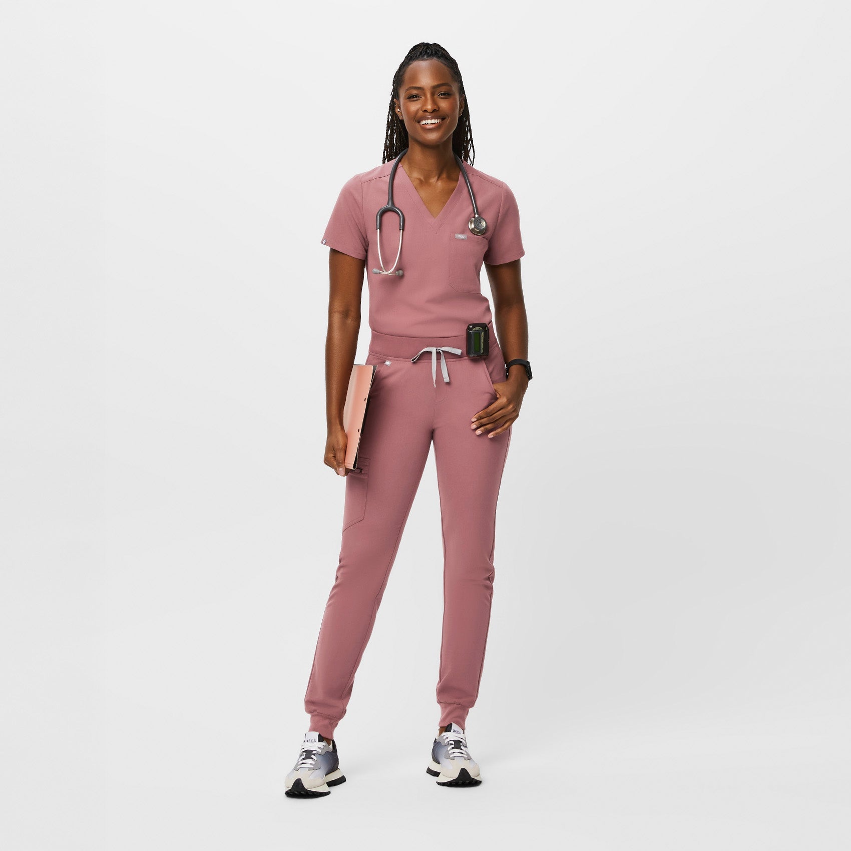Zamora Jogger Scrub Pant™ - Mauve