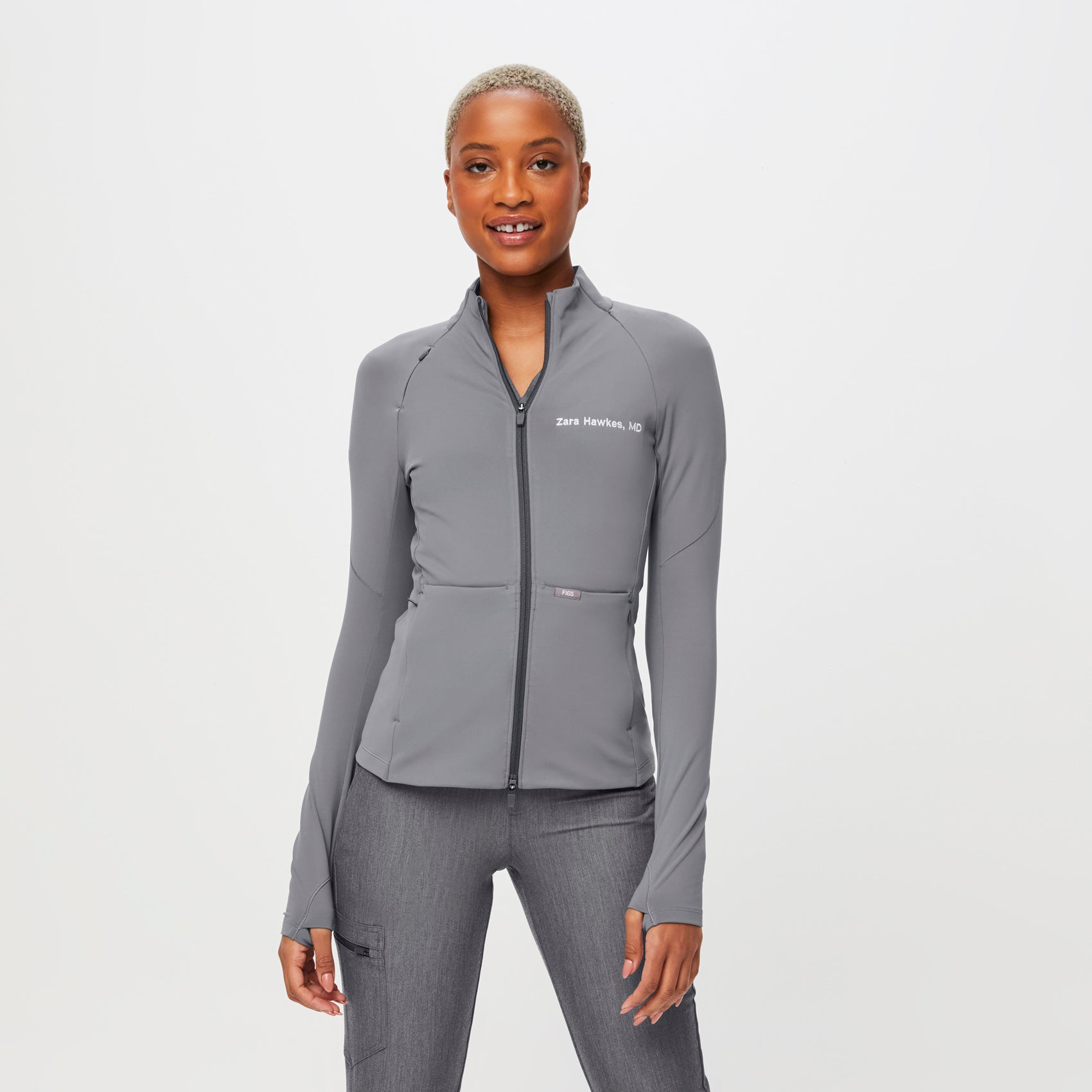 ContourKnit Scrub Jacket™ - Graphite