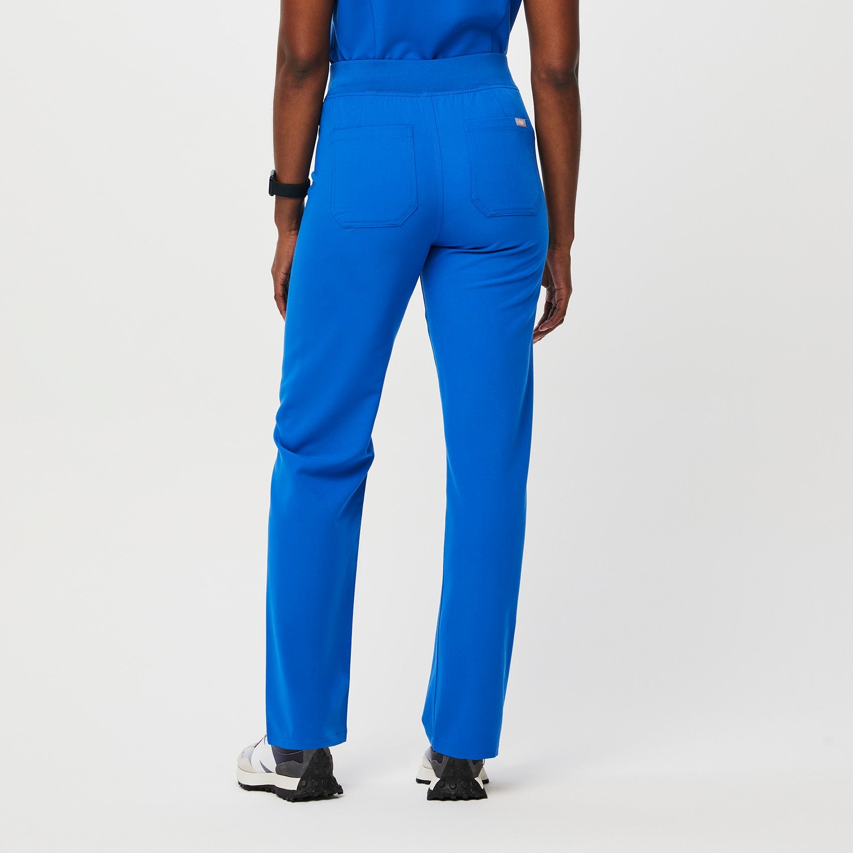 Livingston High-Rise Straight-Leg Scrub Pant™ - Royal Blue