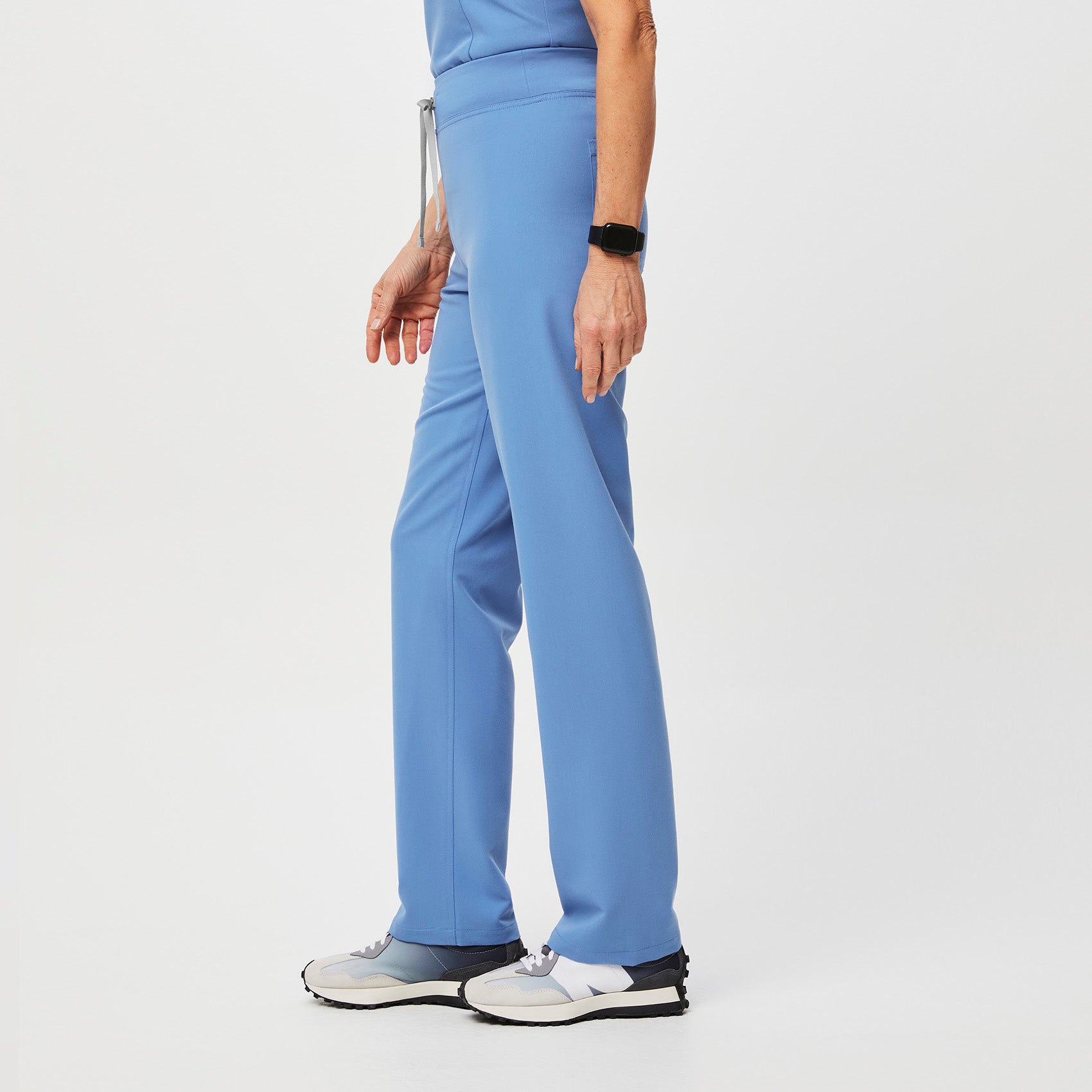 Livingston High-Rise Straight-Leg Scrub Pant™ - Ceil Blue