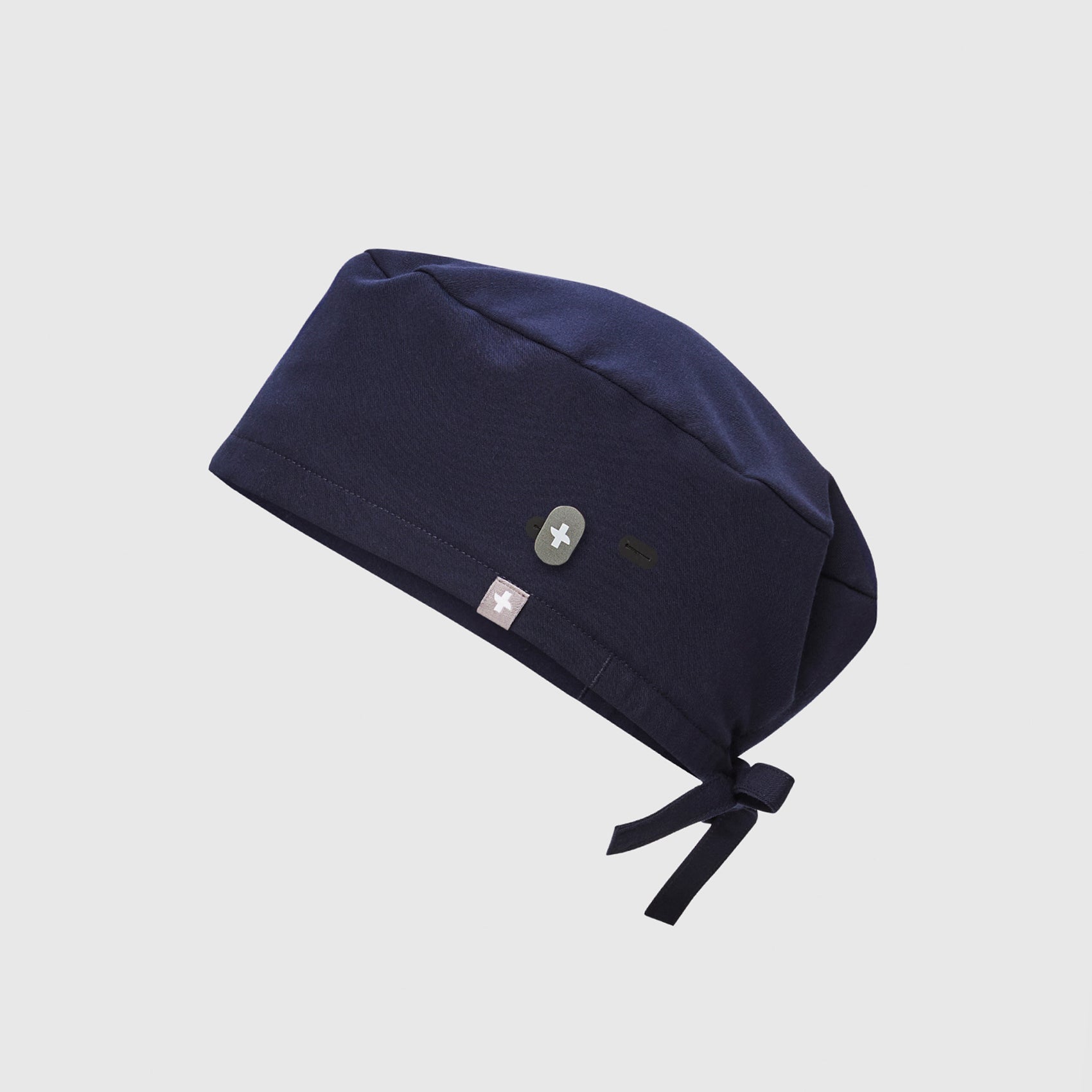 FIGS Scrub Cap With Buttonholes - Navy