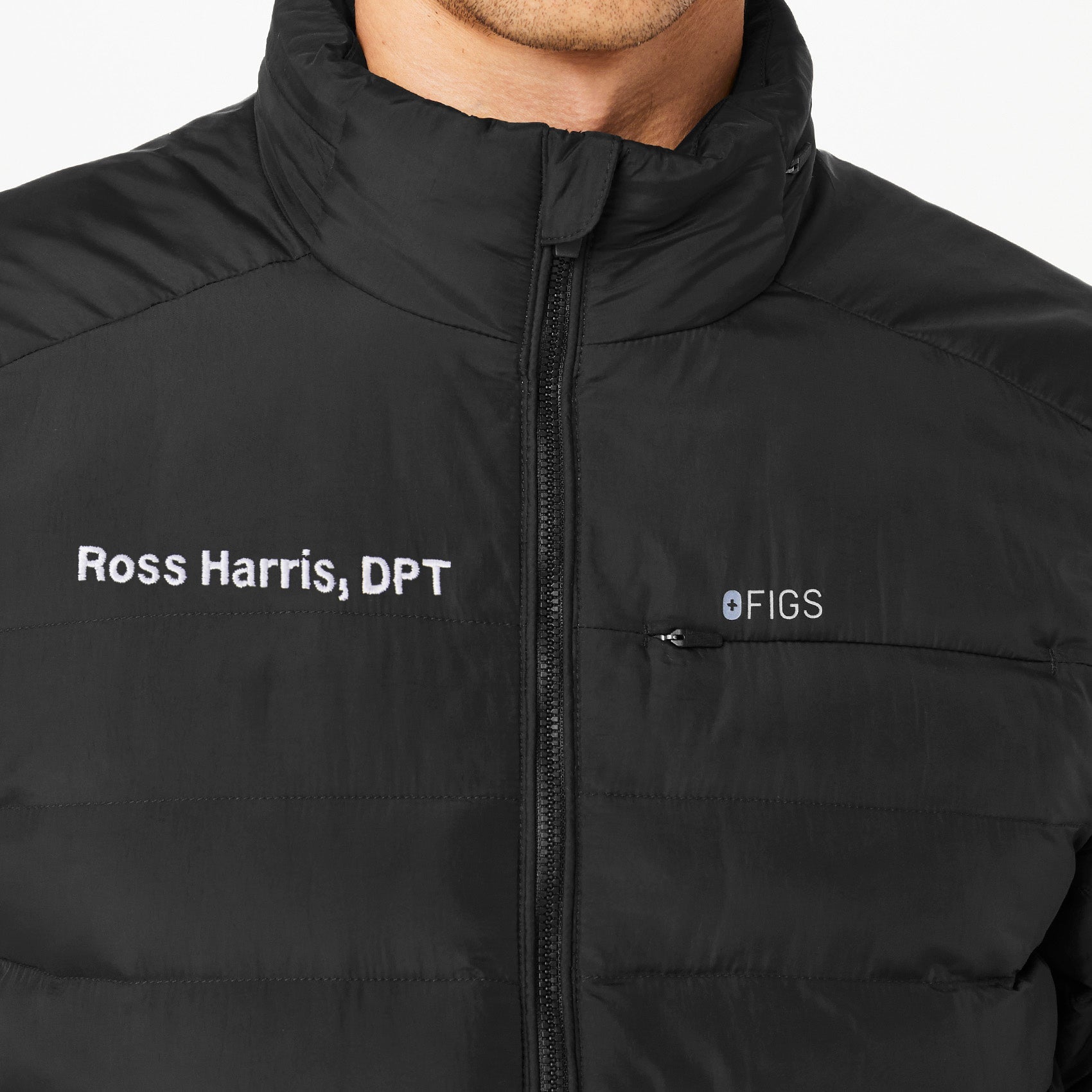 Packable Puffer Jacket - Black