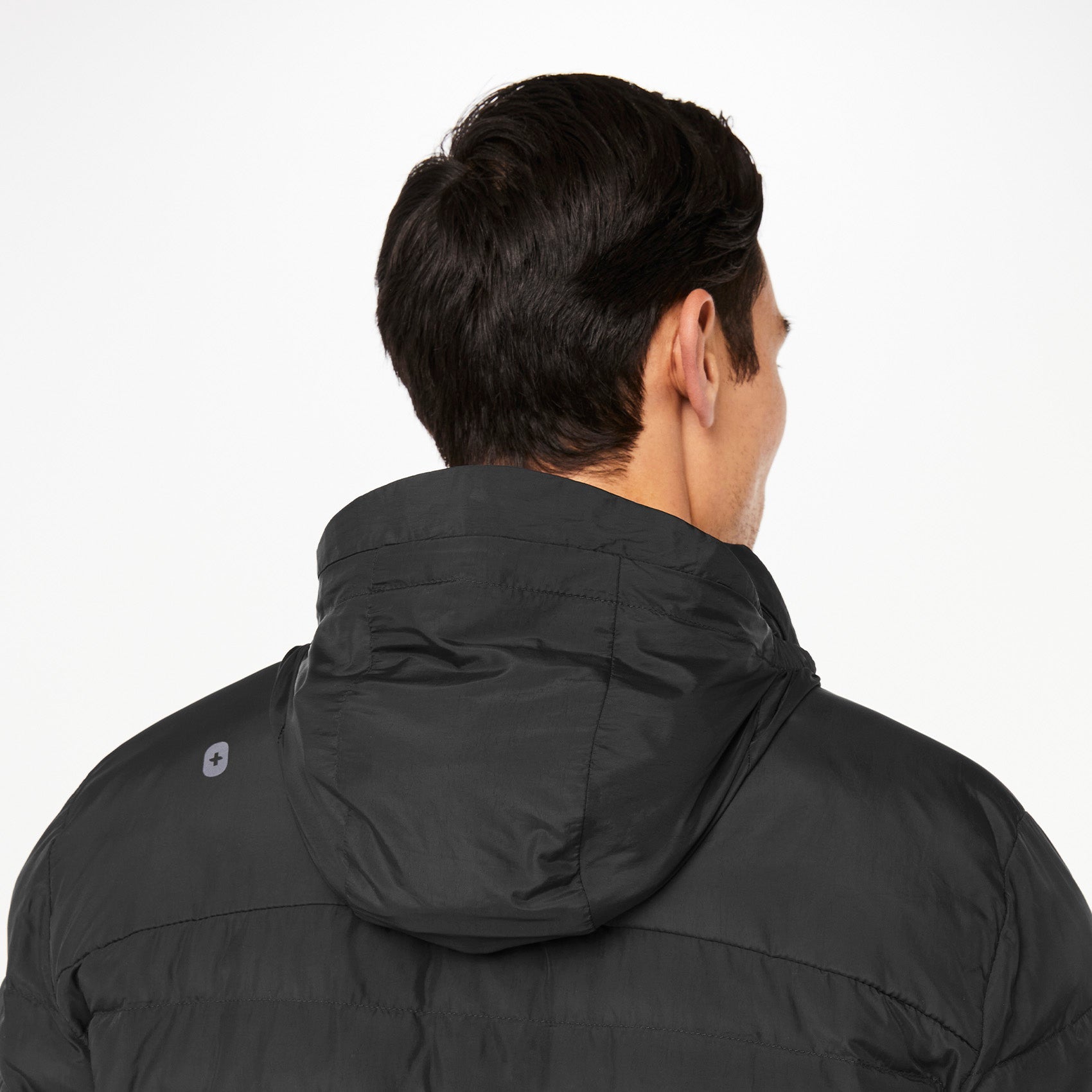 Packable Puffer Jacket - Black