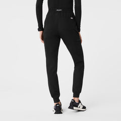 Uman High-Rise Jogger Scrub Pant - Black