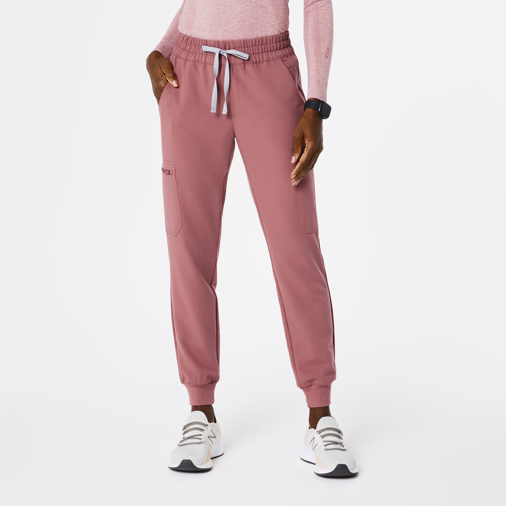 Uman Jogger Scrub Pant - Mauve