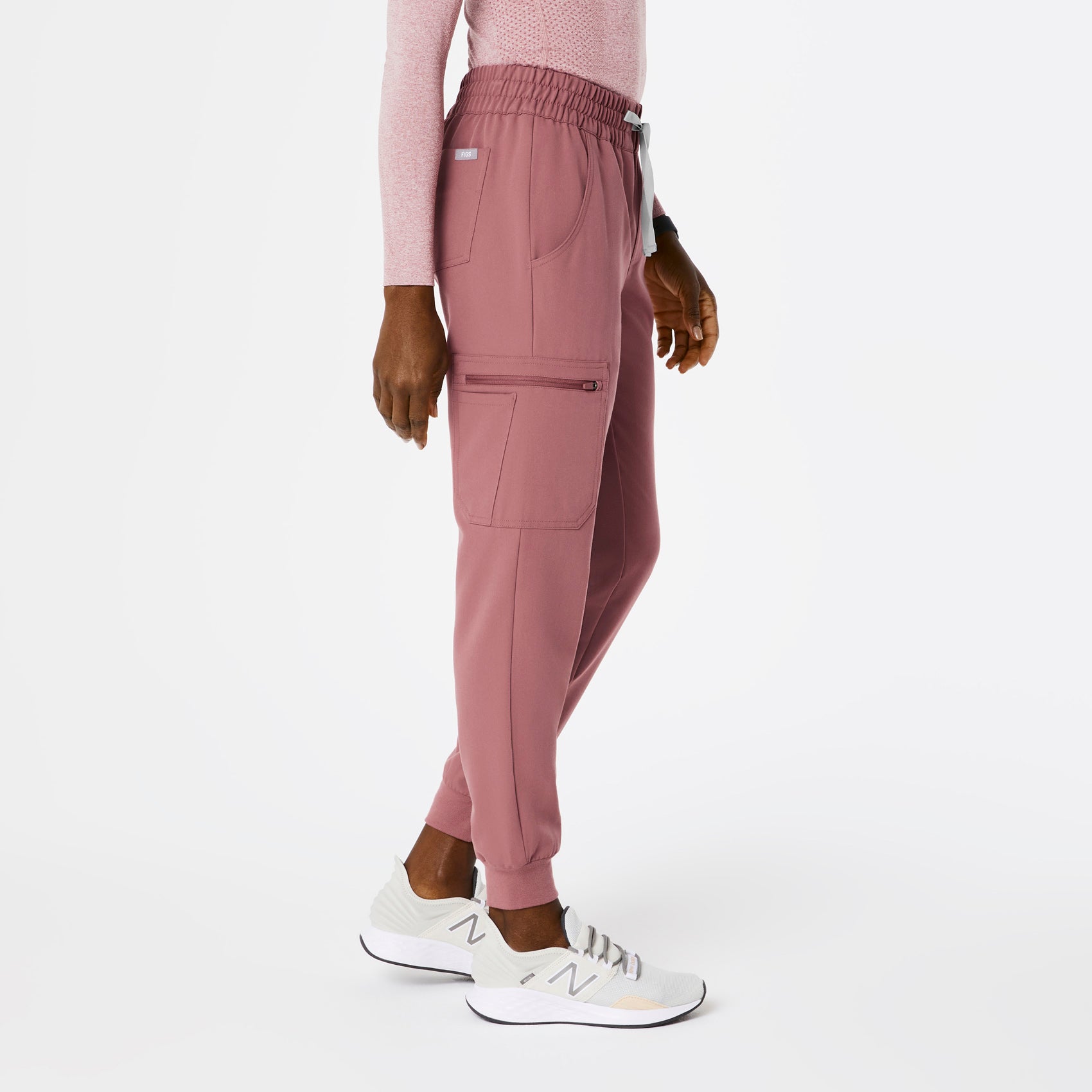 Uman Jogger Scrub Pant - Mauve