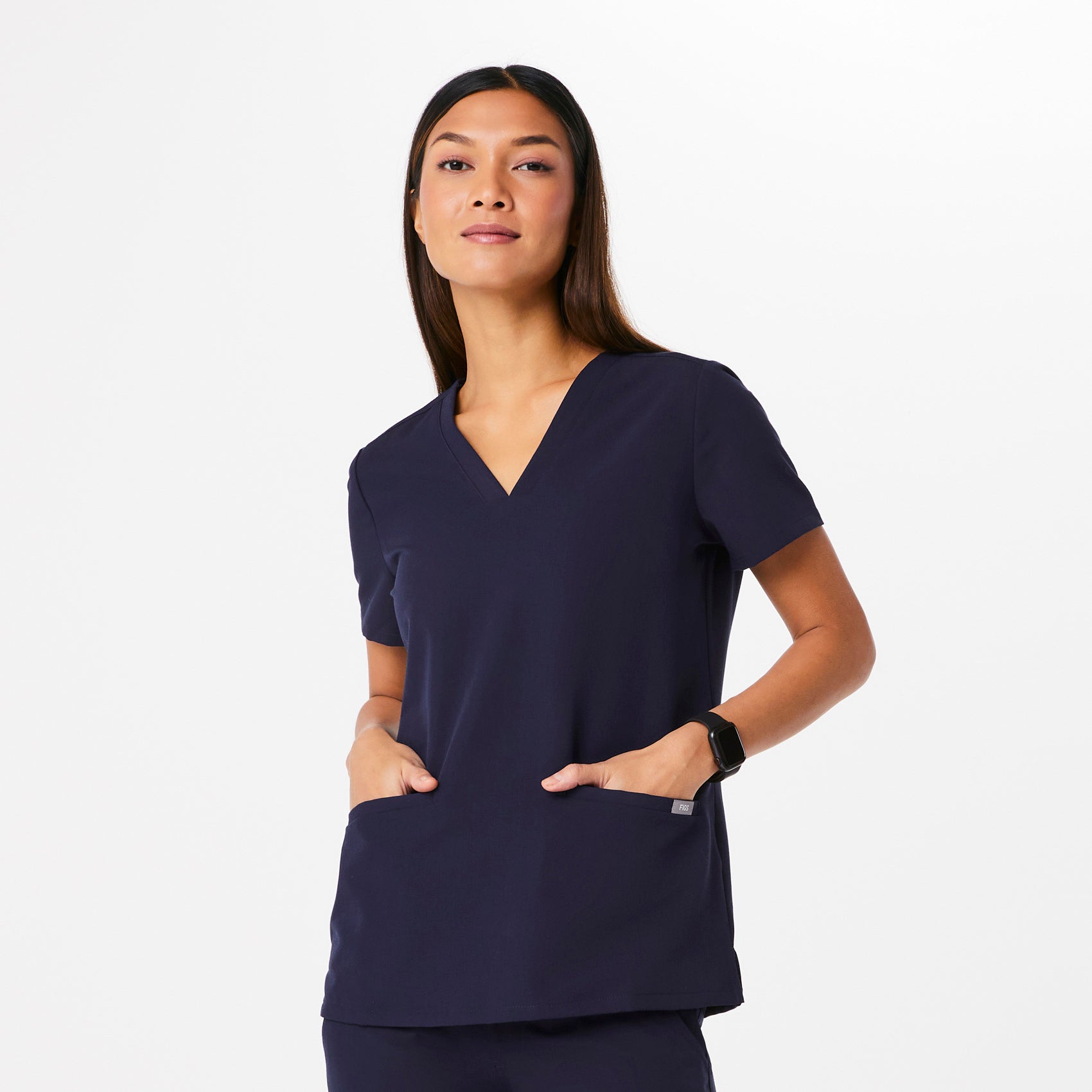 Casma Scrub Top™ - Navy