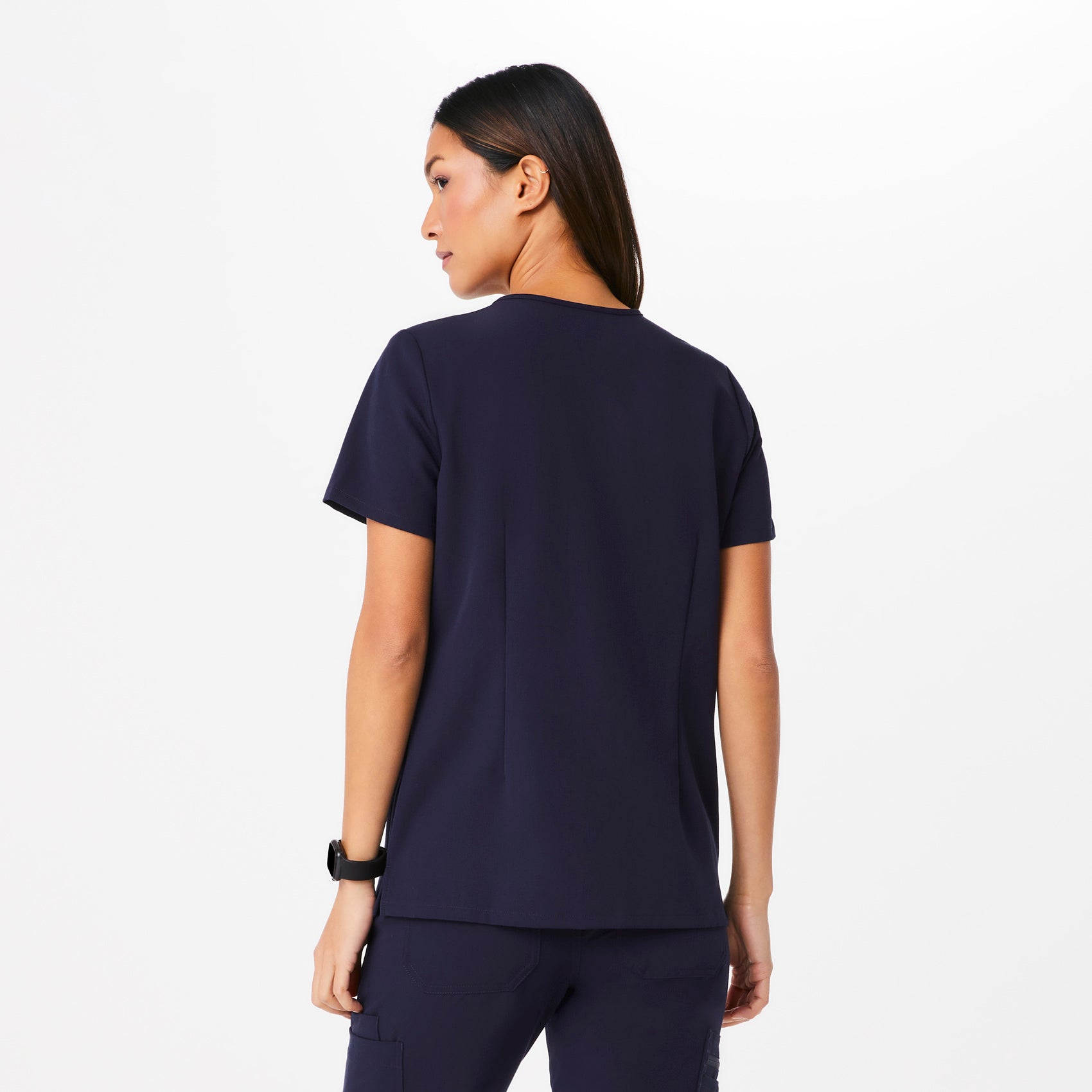 Casma Scrub Top™ - Navy