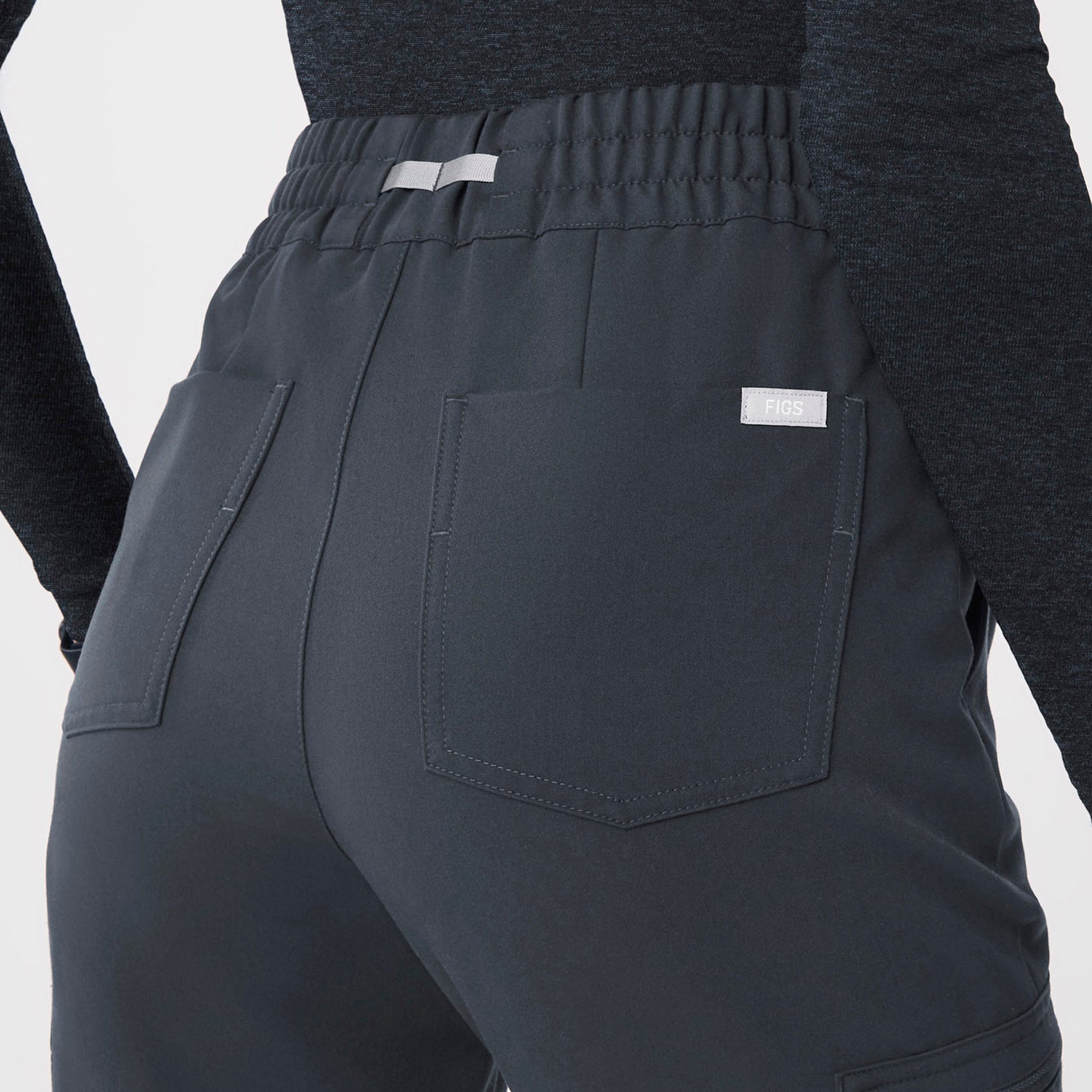 Uman High-Rise Jogger Scrub Pant - Dark Harbor