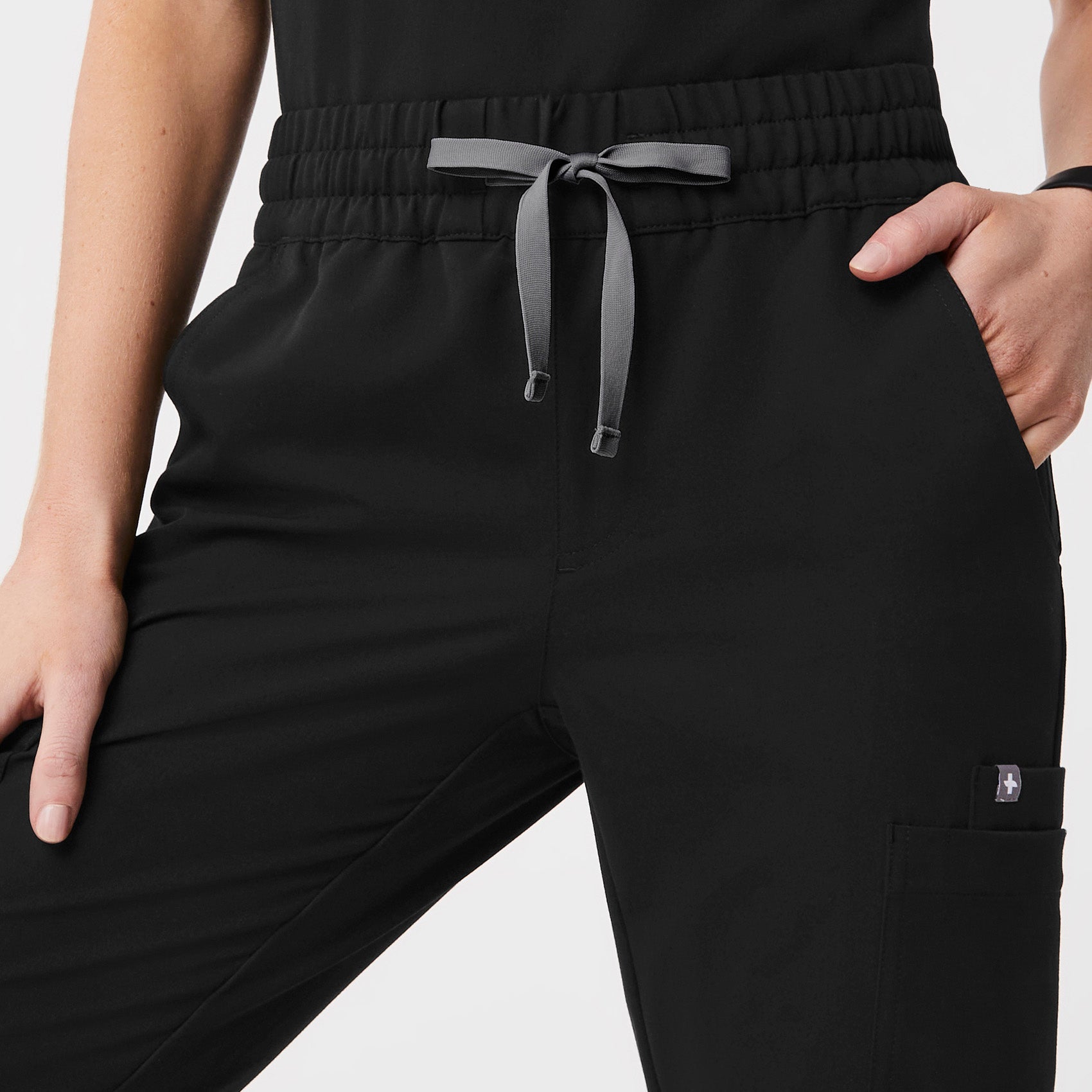 Uman Jogger Scrub Pant - Black