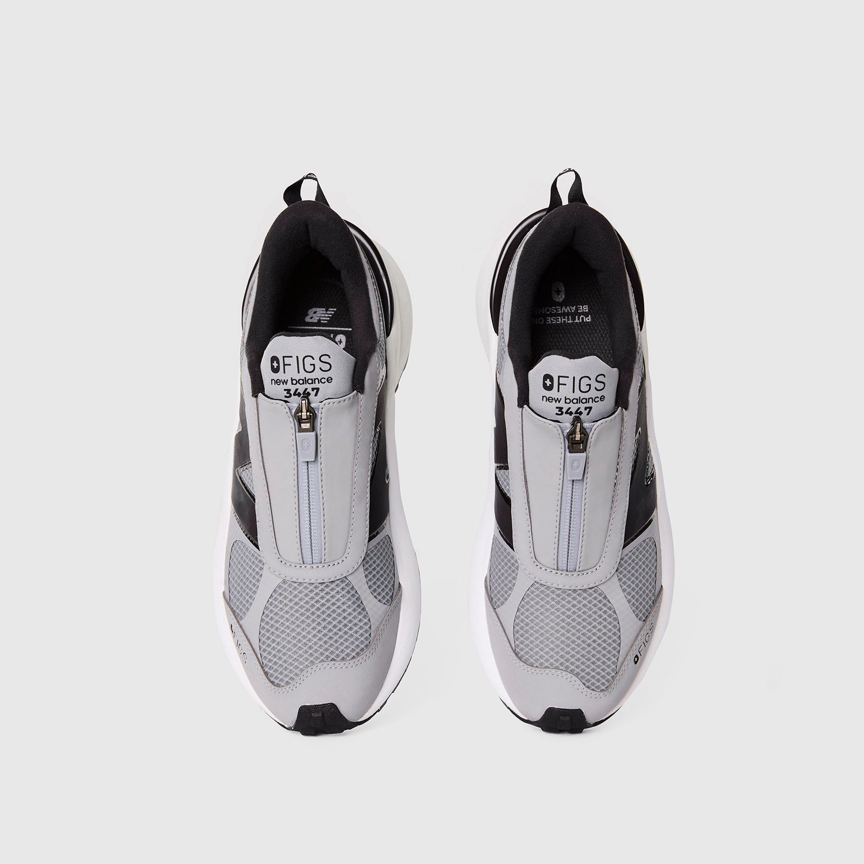 FIGS | New Balance 3447 Zip - Graphite