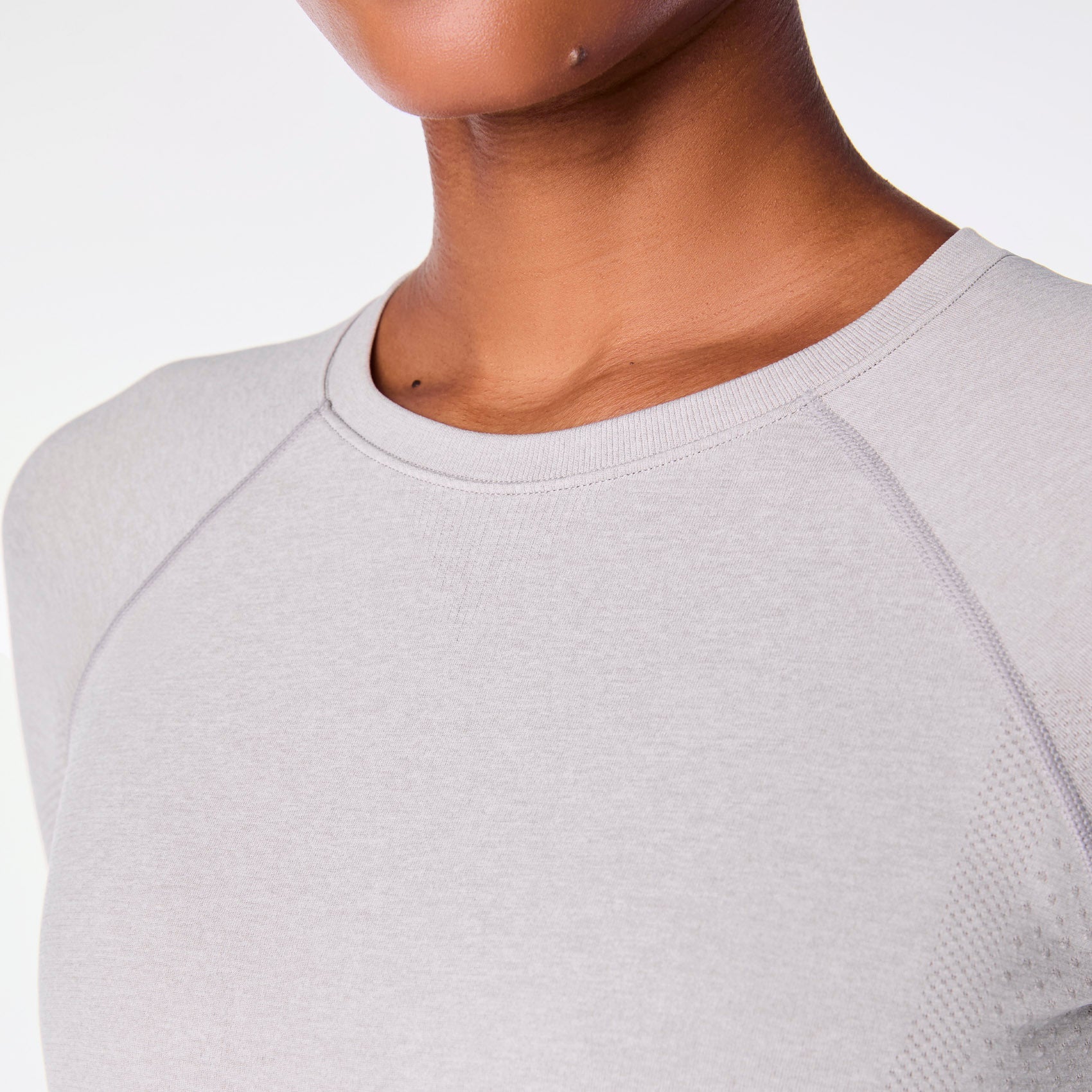 Salta Seamless Long-Sleeve Underscrub - Slate