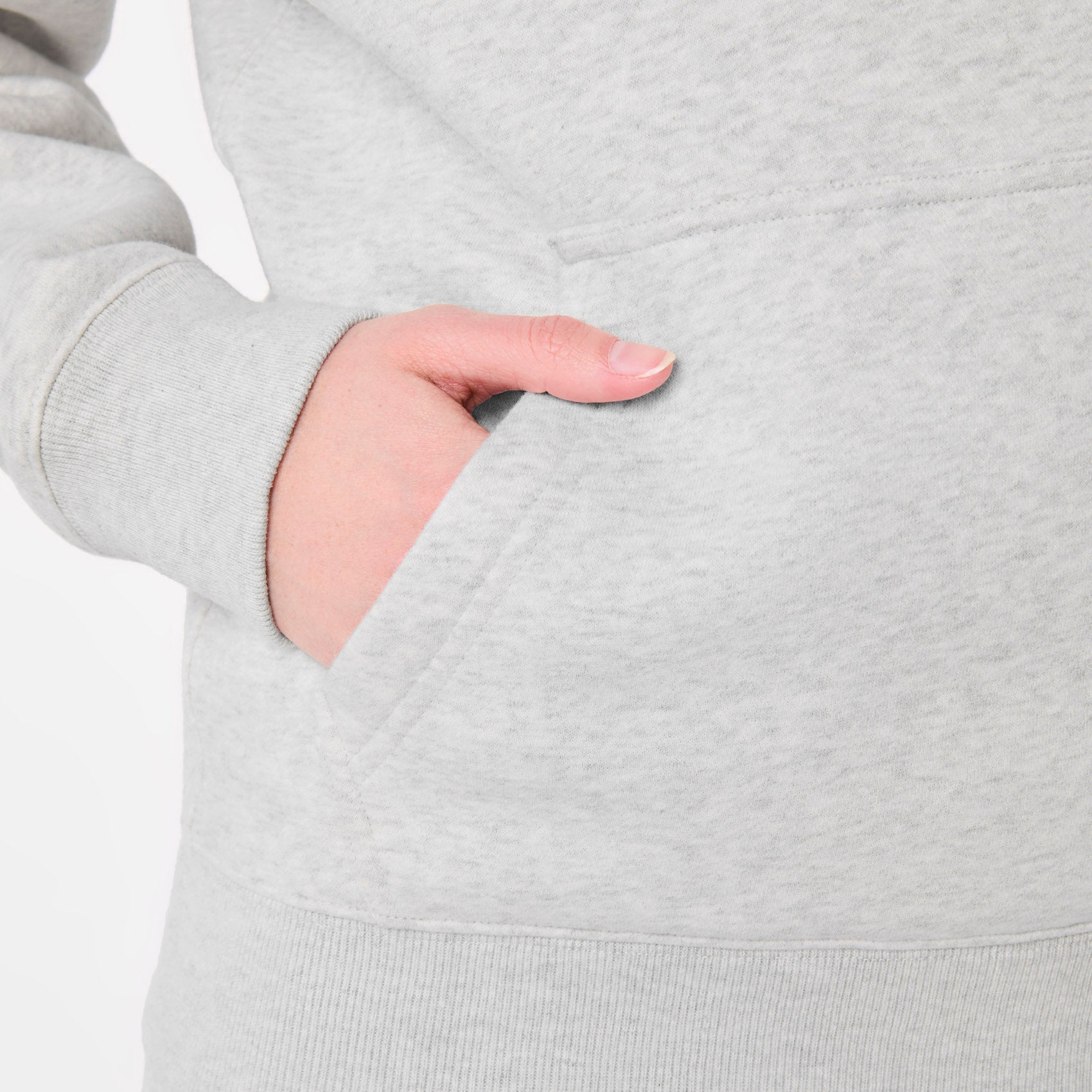 Off-Shift Awesome Humans ¼ Zip Sweatshirt™ - Heather Grey