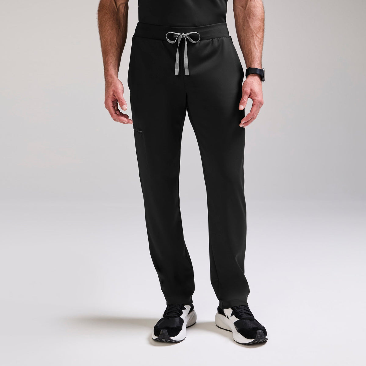 Norris Straight-Leg Scrub Pant - Black