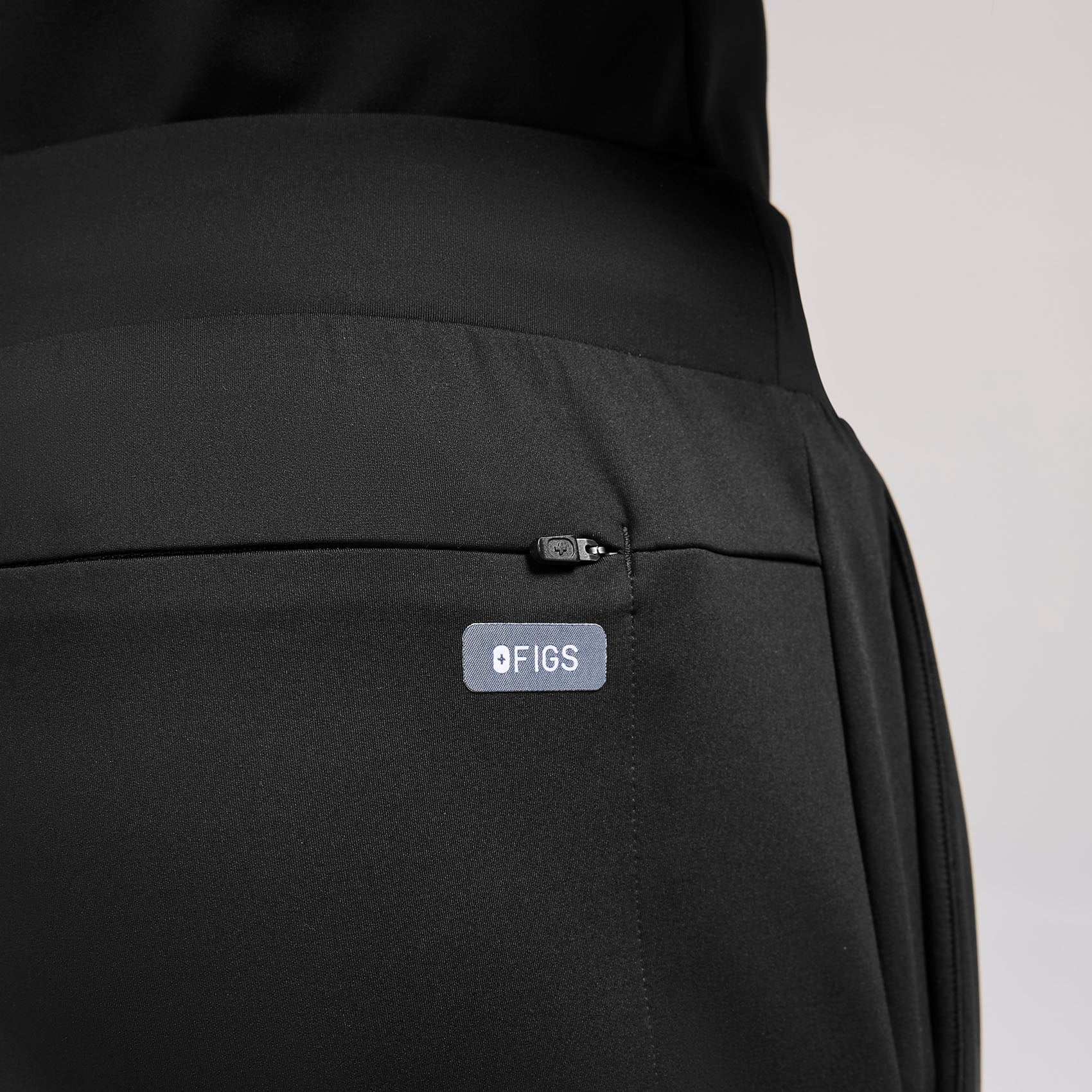 Norris Straight-Leg Scrub Pant - Black