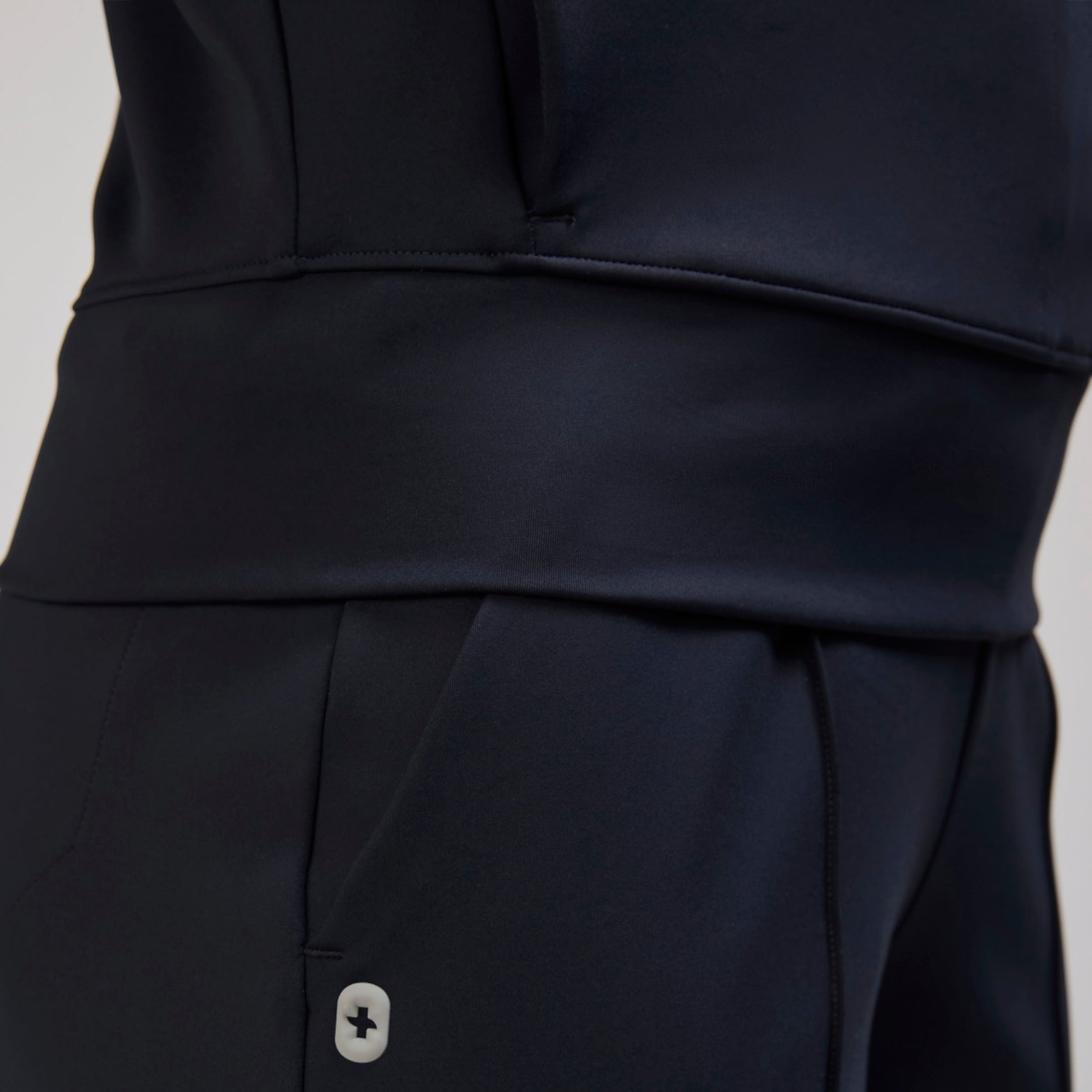 Cornelia Long-Sleeve Scrub Top - Navy