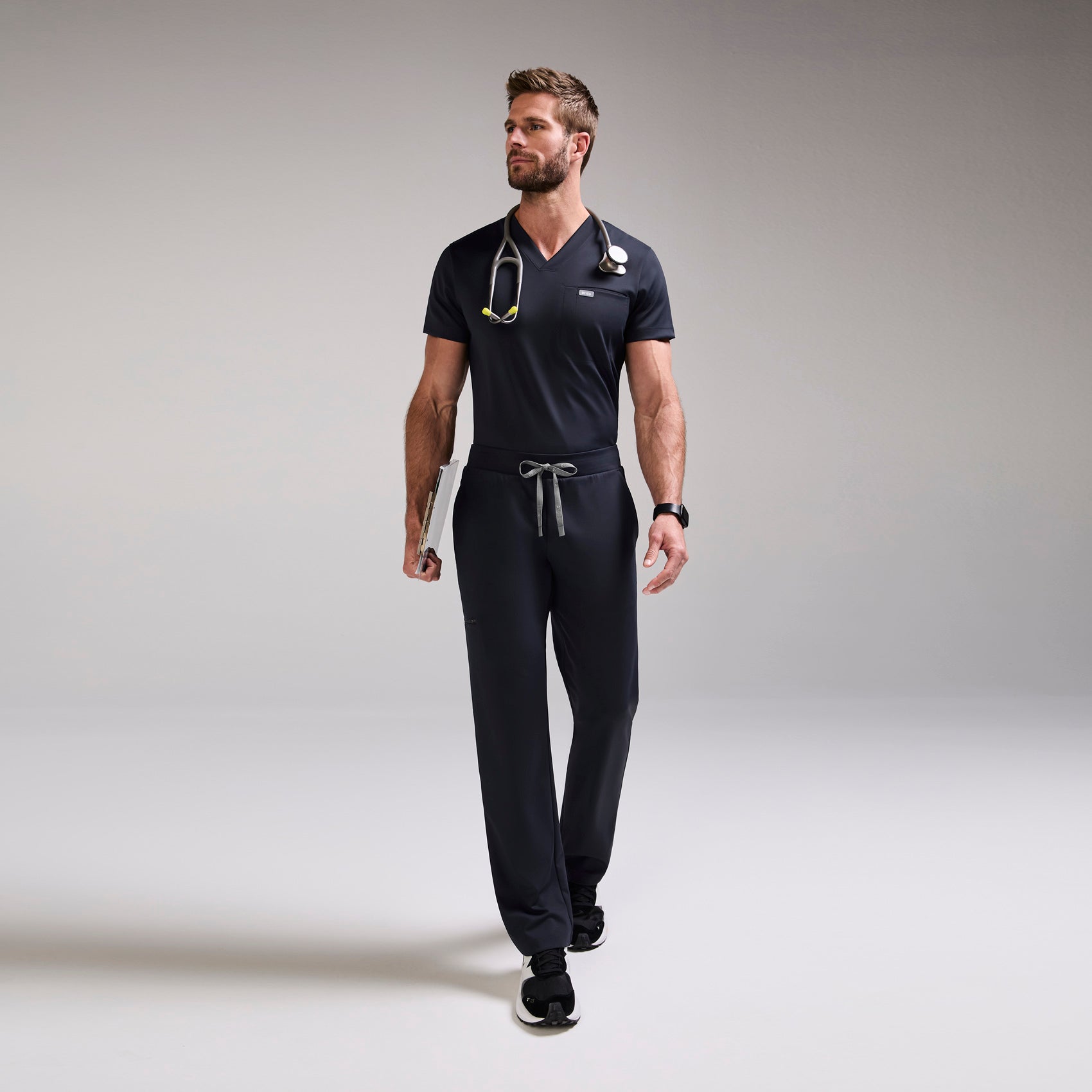 Norris Straight-Leg Scrub Pant - Navy