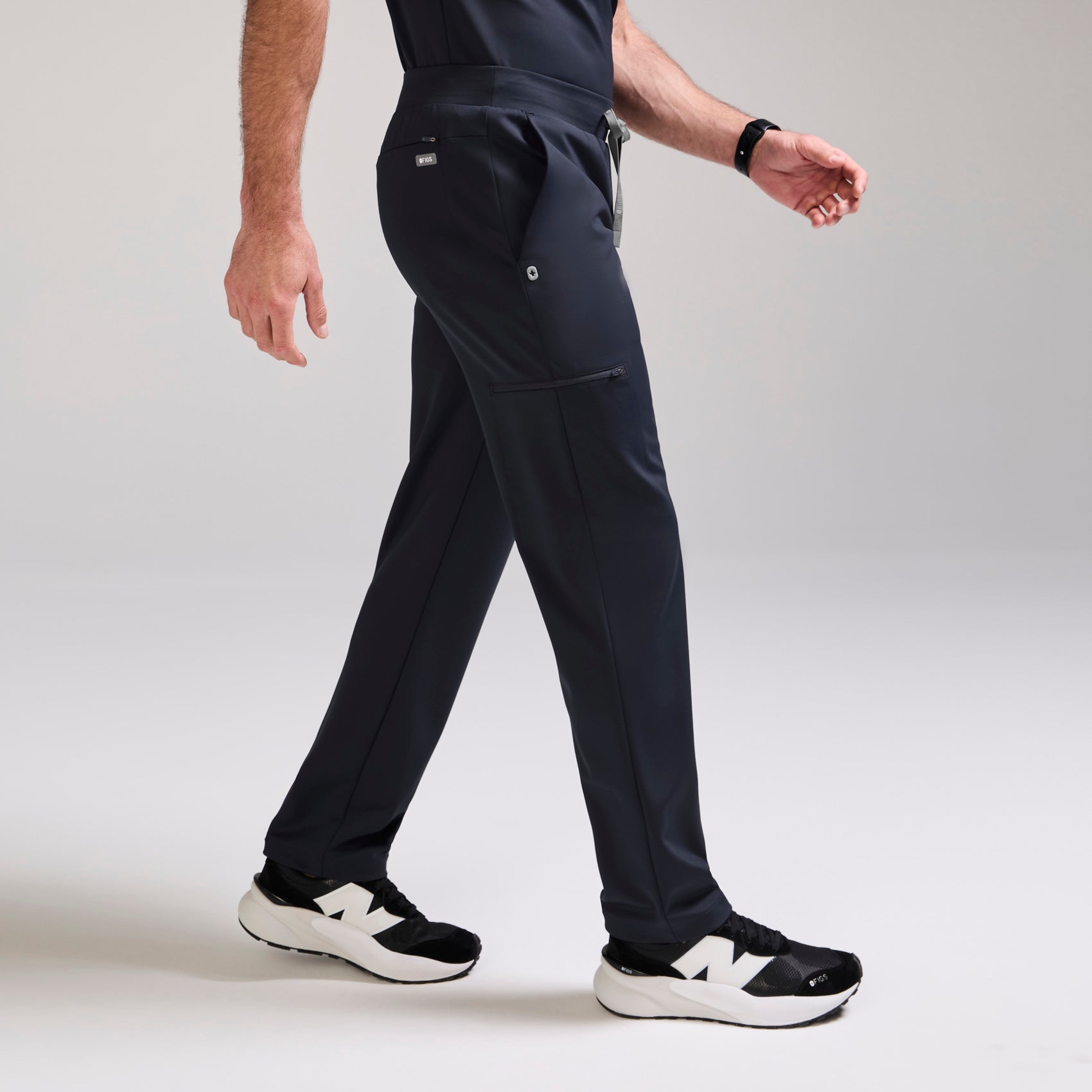 Norris Straight-Leg Scrub Pant - Navy