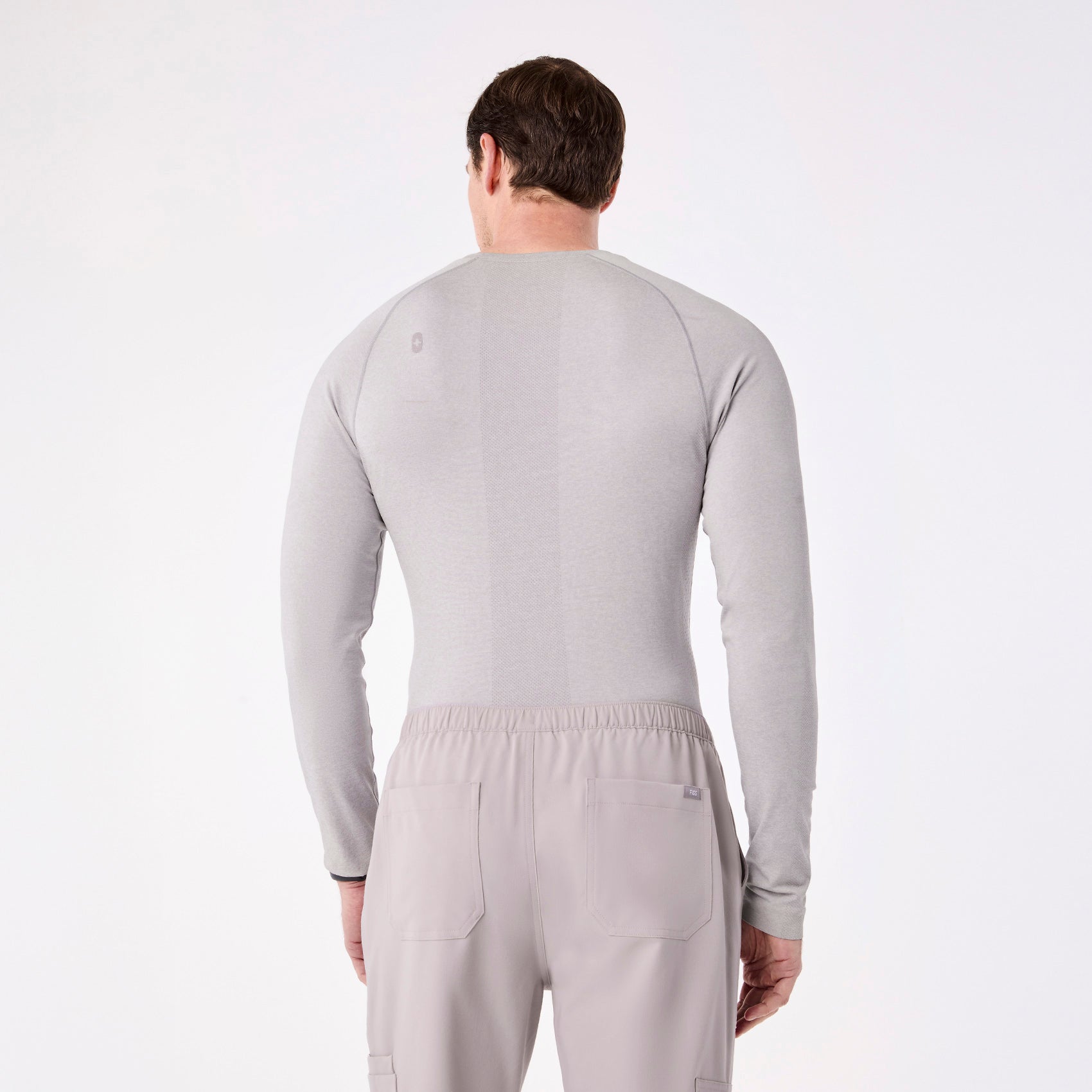 Makato Seamless Long-Sleeve Underscrub - Slate