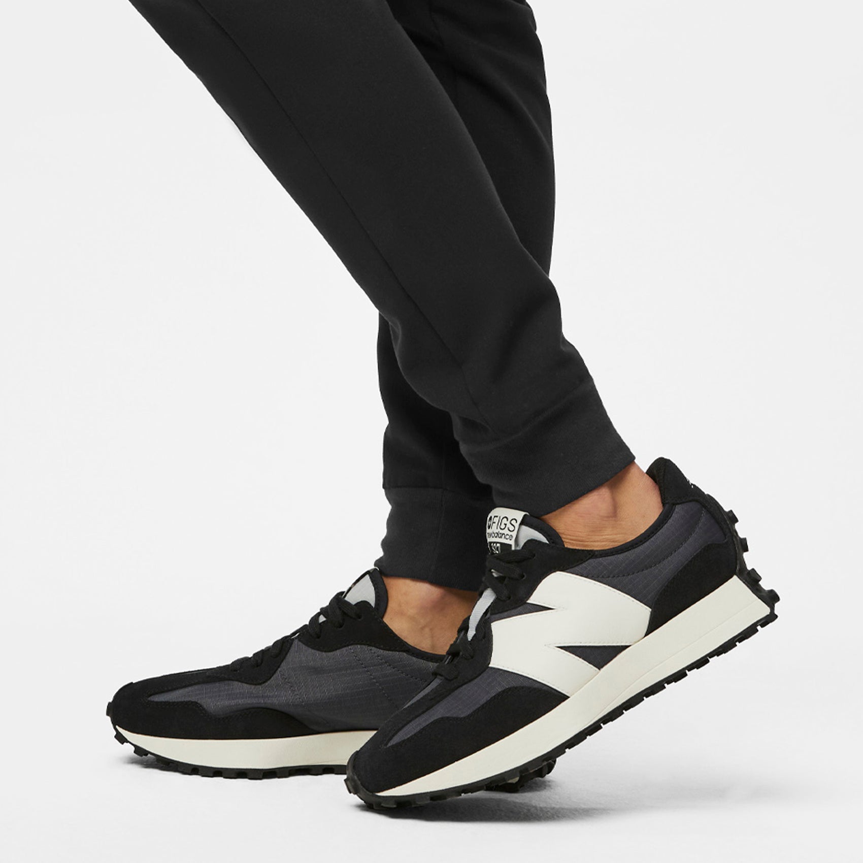FIGS | New Balance 327 - Black