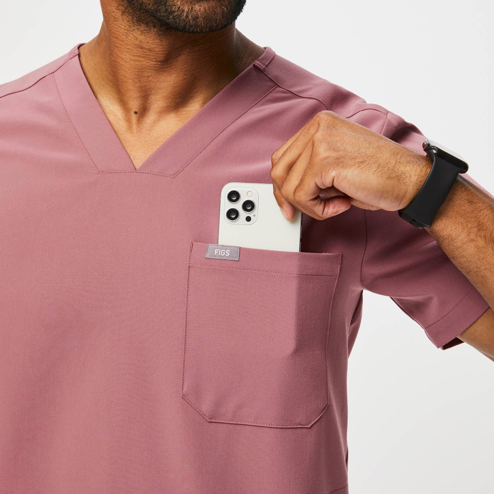Chisec Scrub Top™ - Mauve