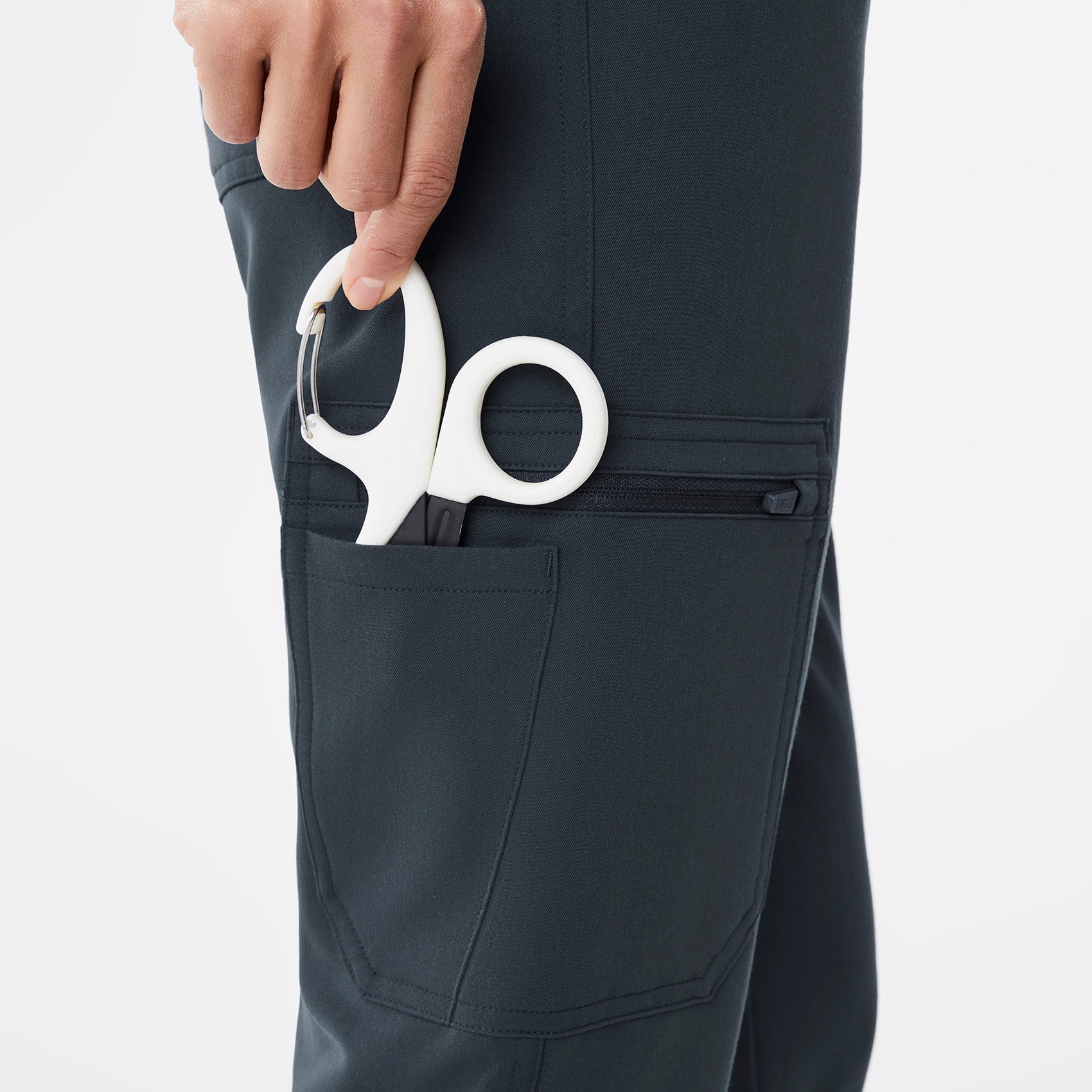 Yola High-Rise Slim Scrub Pant™ - Dark Harbor