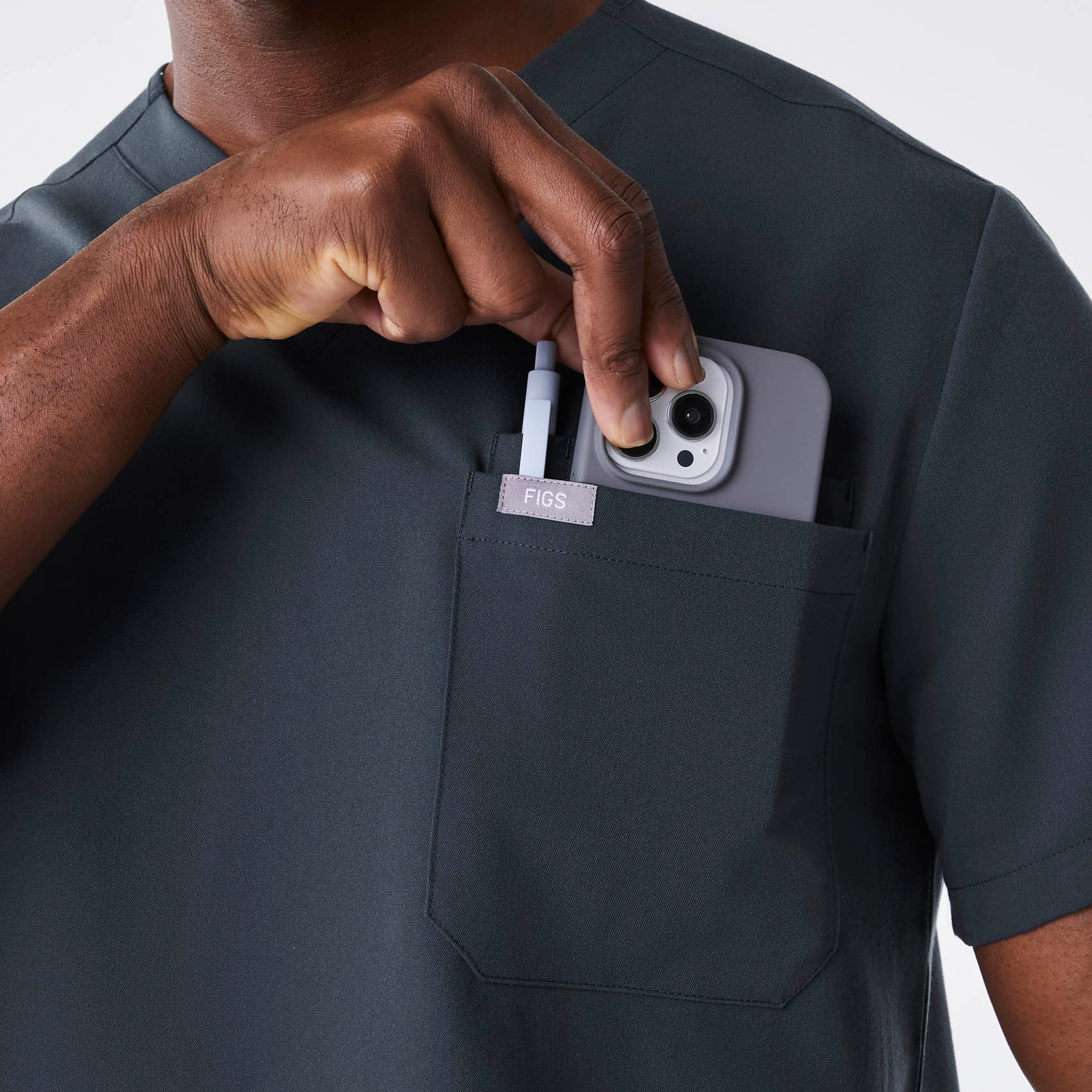 Leon Scrub Top™ - Dark Harbor
