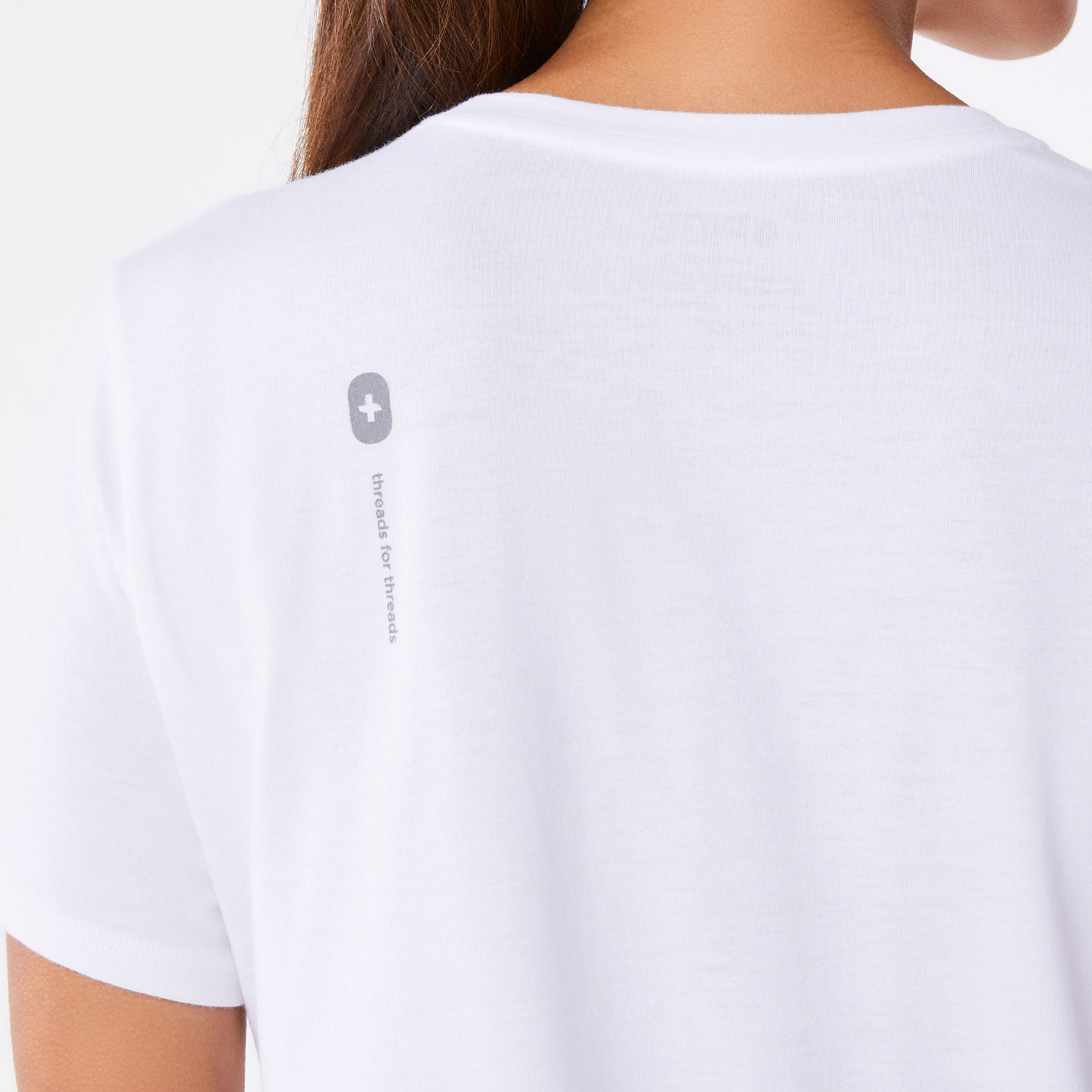 Dentist Short-Sleeve Underscrub - White