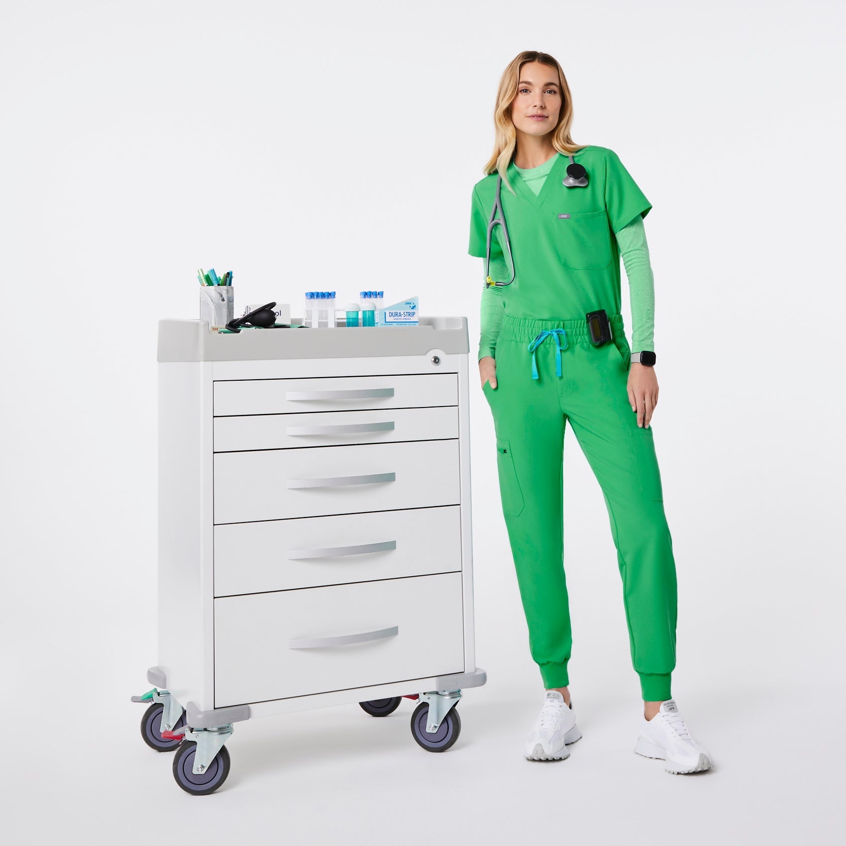 Uman Jogger Scrub Pant - Emerald
