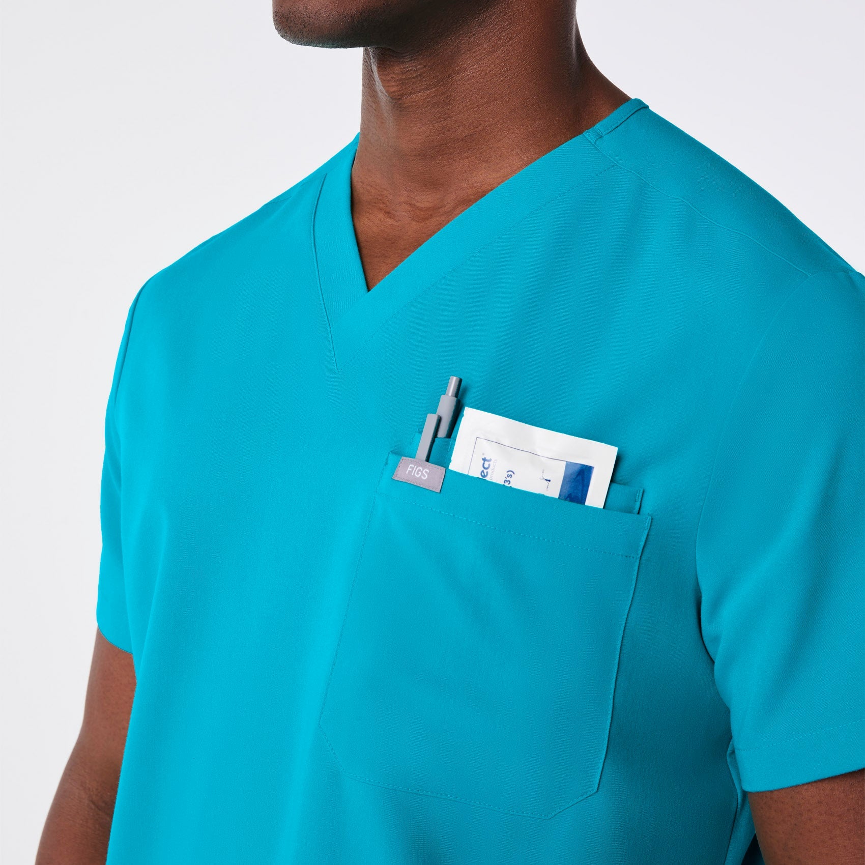 Leon Scrub Top™ - Teal