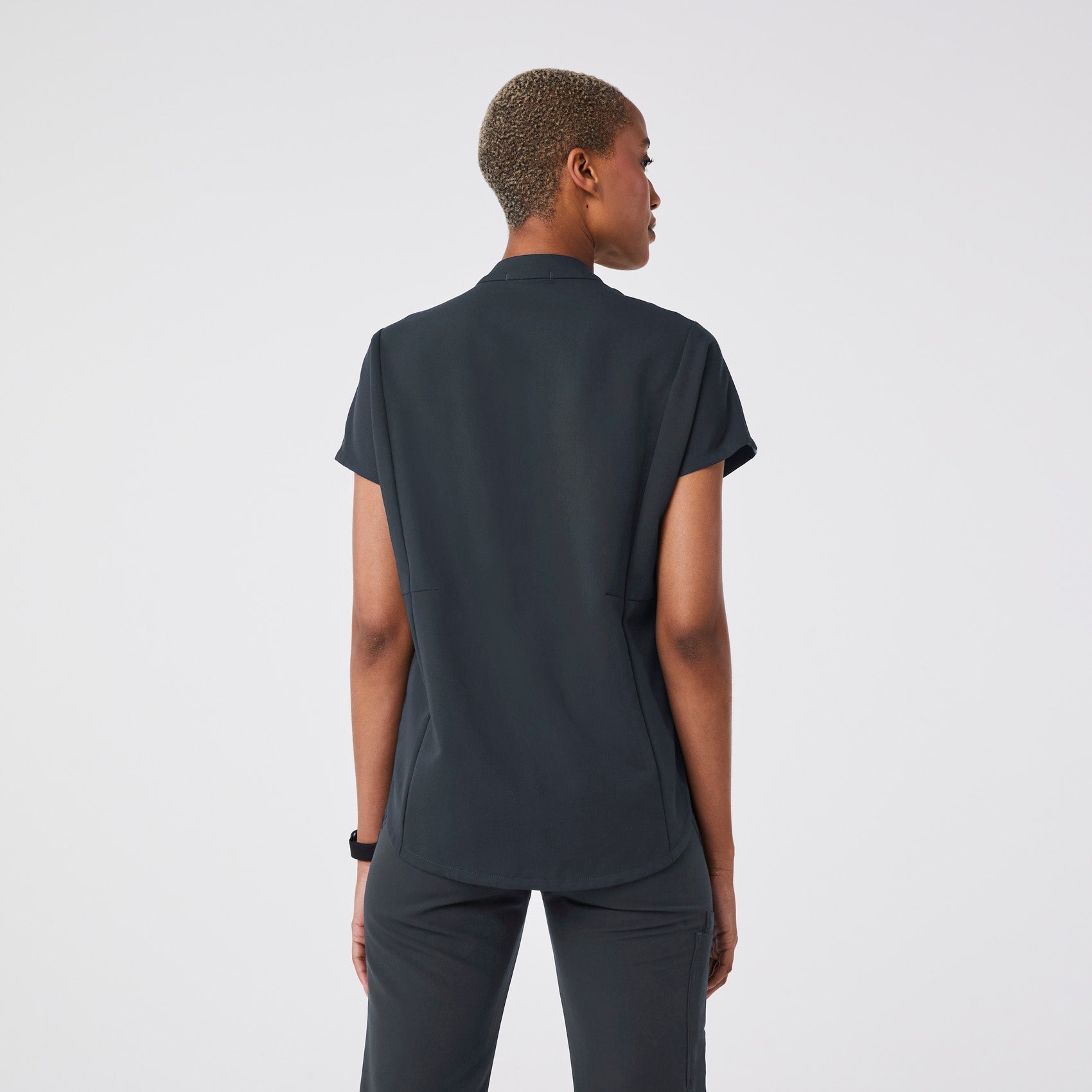 Montex Relaxed Scrub Top - Dark Harbor