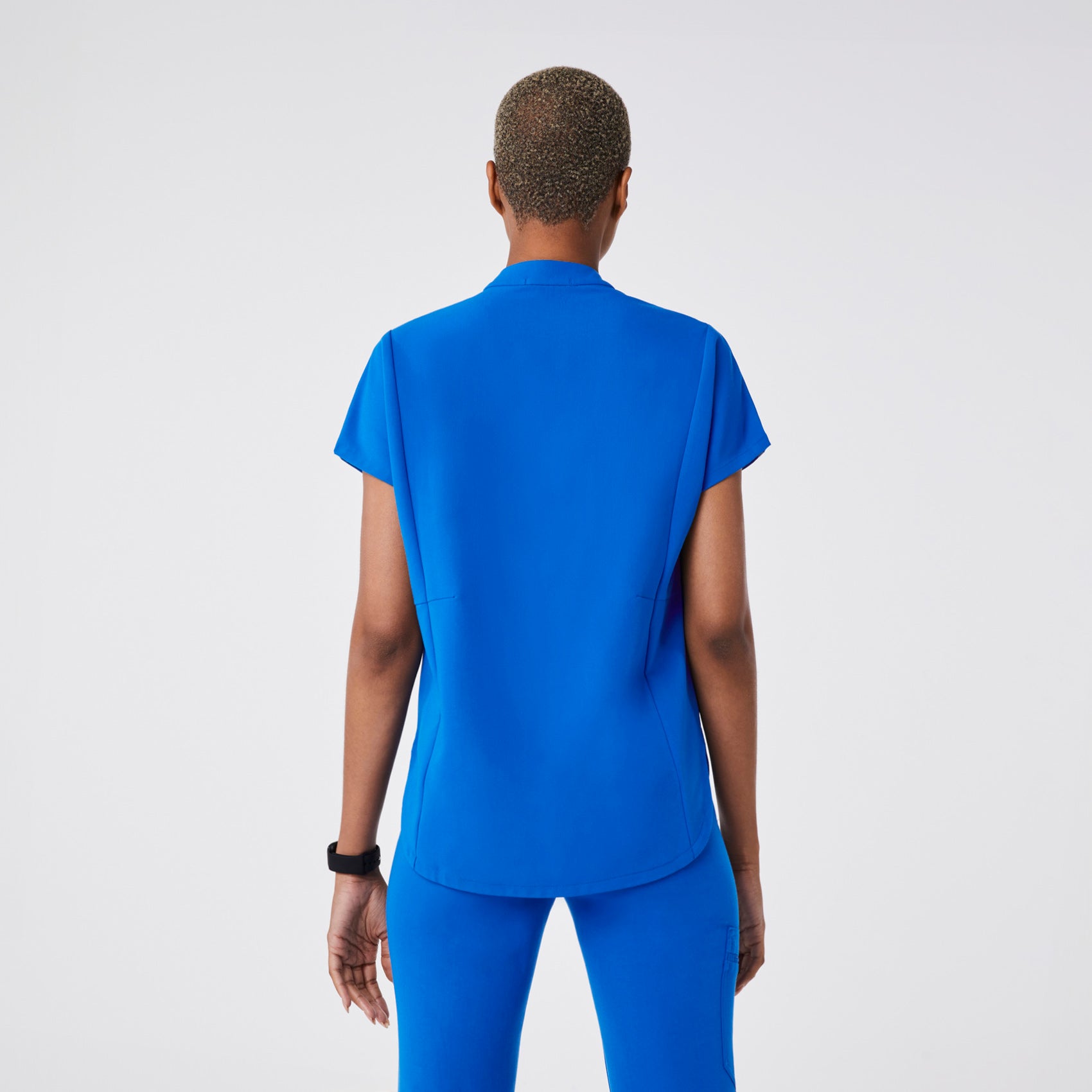 Montex Relaxed Scrub Top - Royal Blue