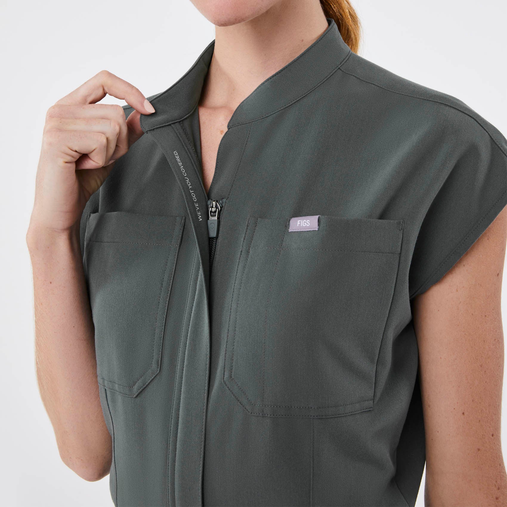 Rafaela Jogger ScrubJumpsuit™ - Bonsai
