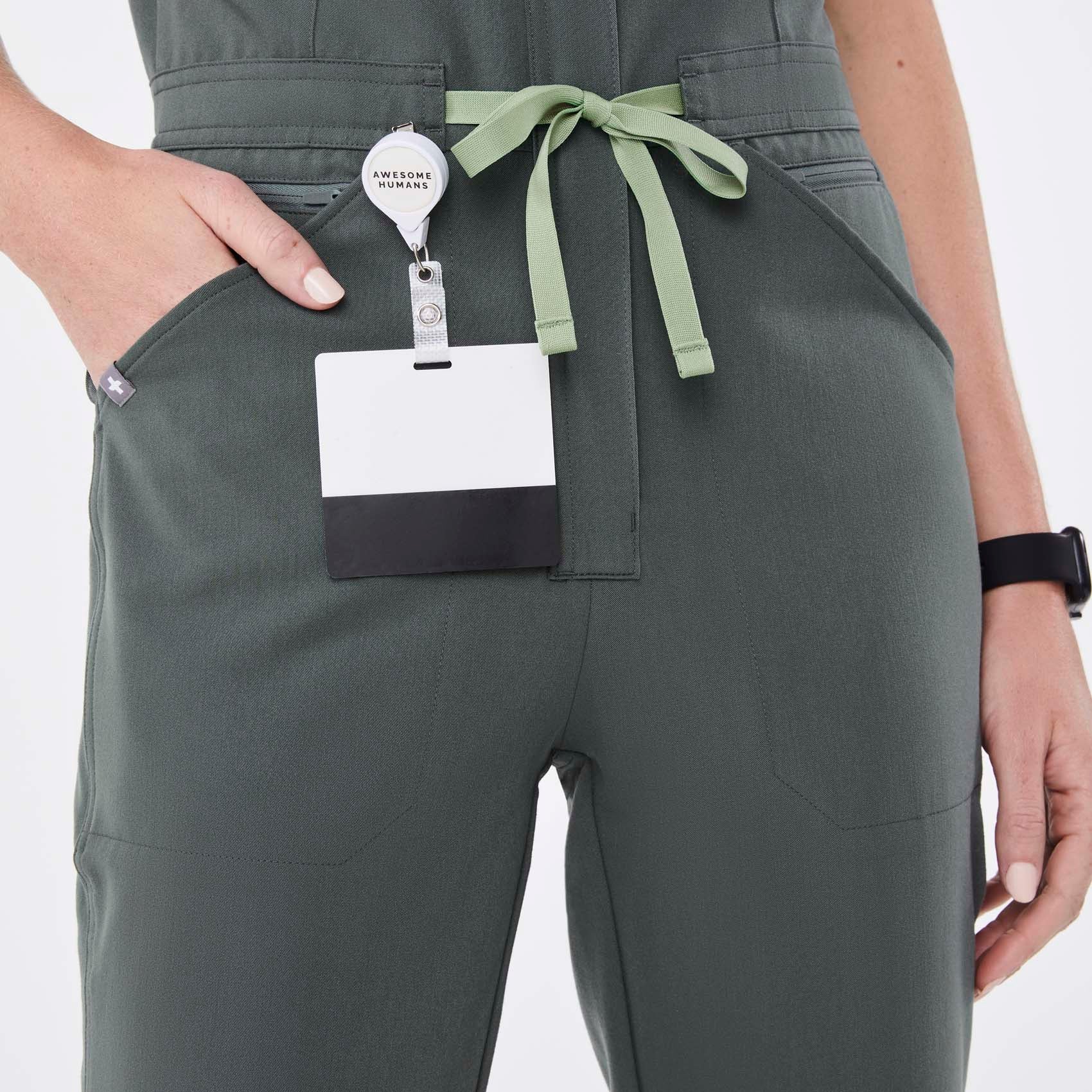 Rafaela Jogger ScrubJumpsuit™ - Bonsai