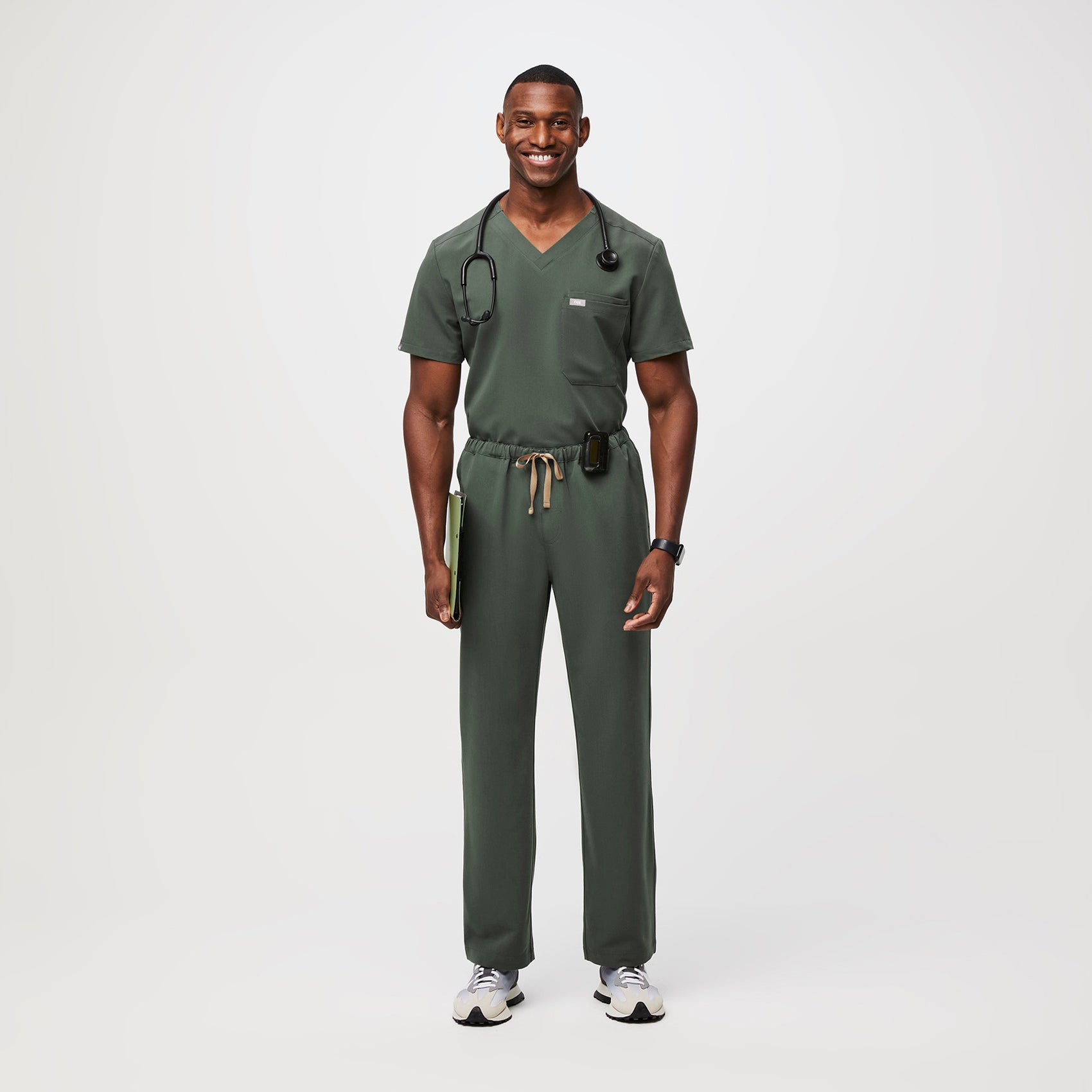 Pisco Straight-Leg Scrub Pant™ - Moss