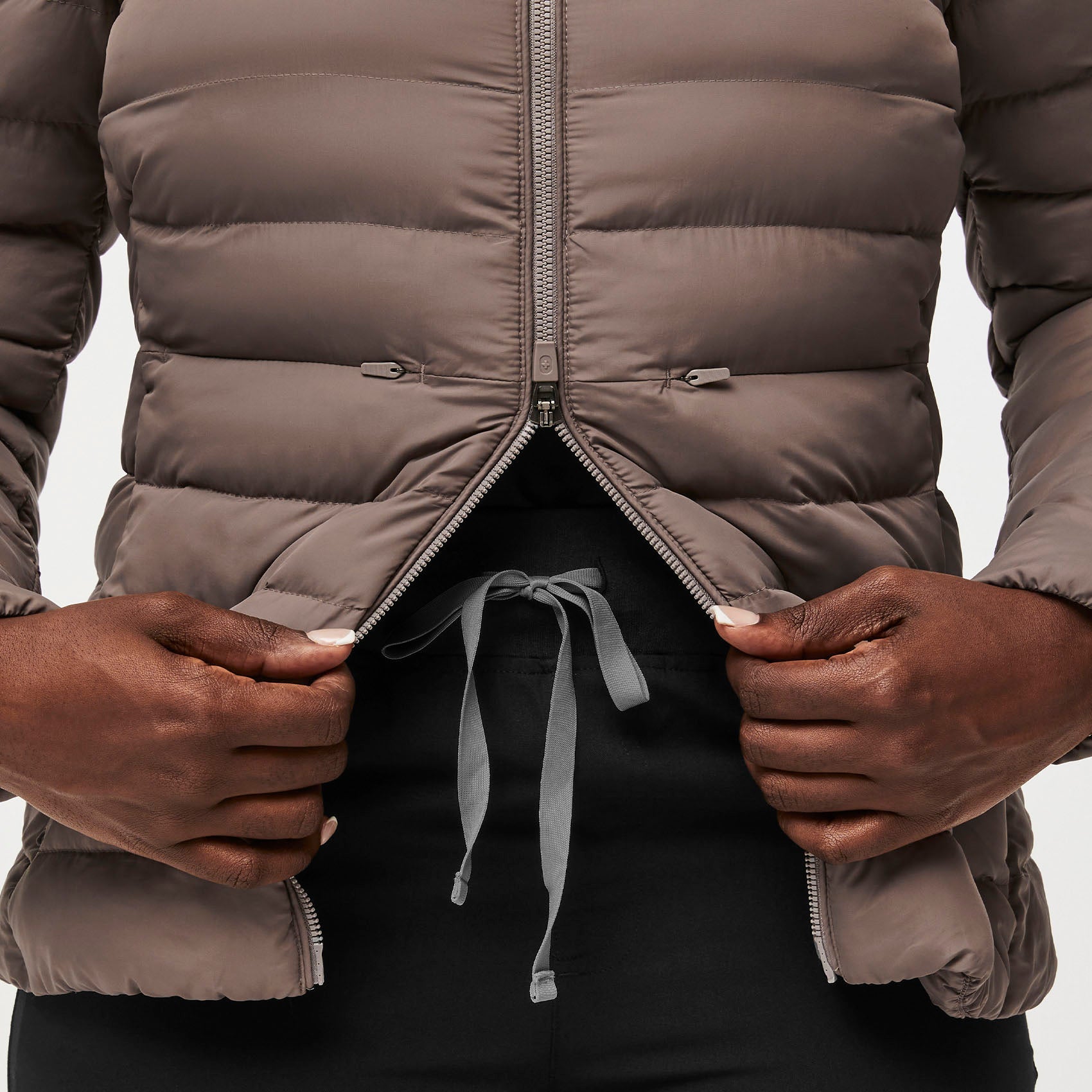 Packable Puffer Jacket - Cacao