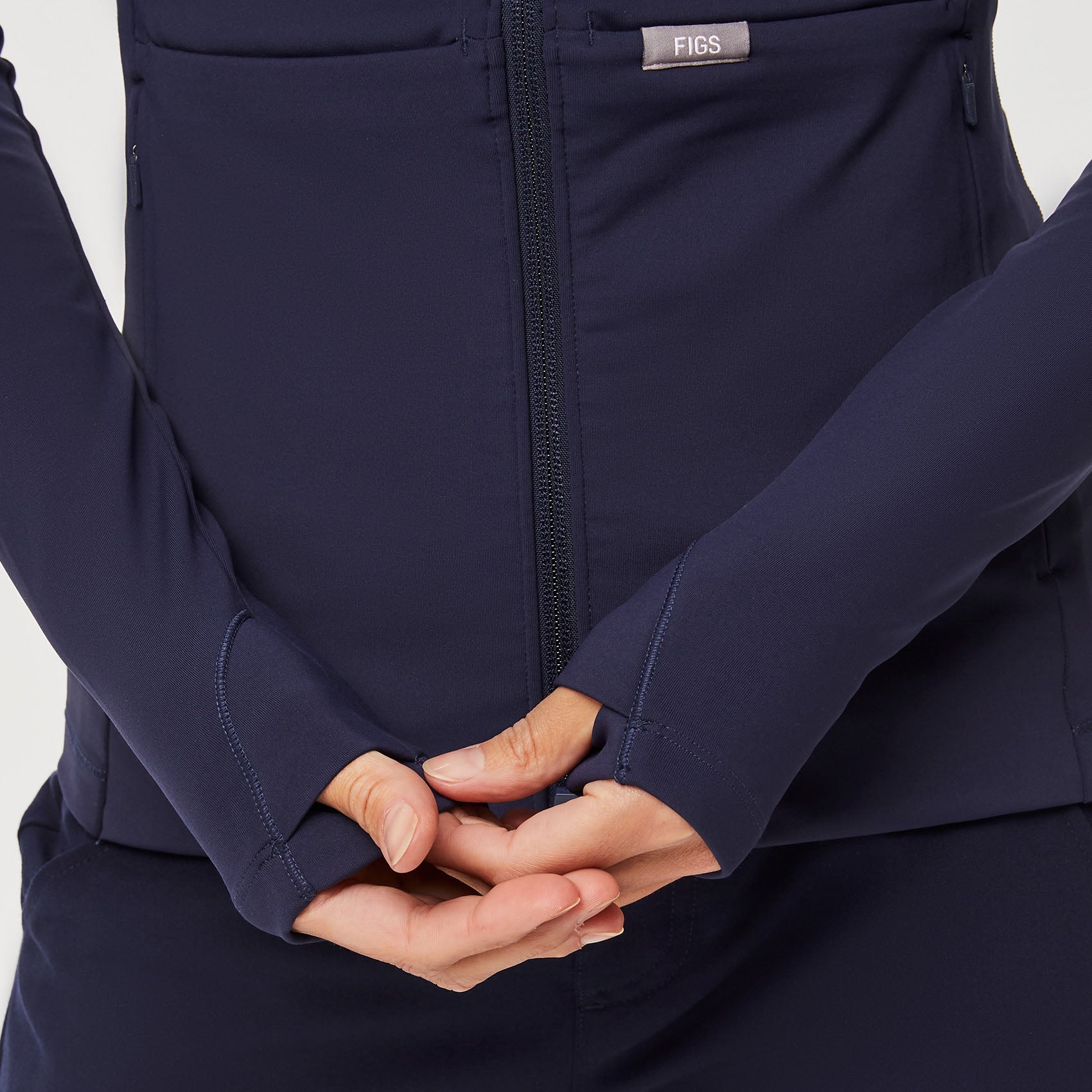ContourKnit Scrub Jacket™ - Navy