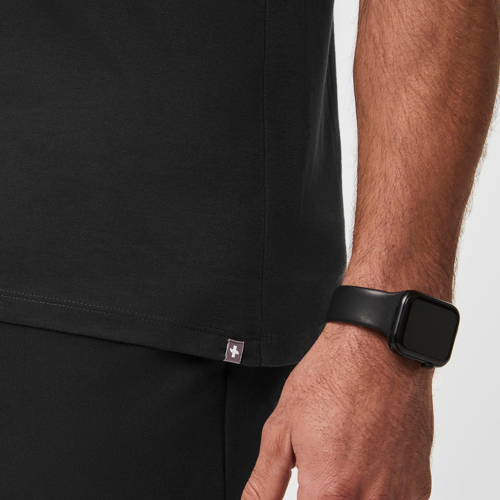 Supersoft Short-Sleeve Underscrub - Black