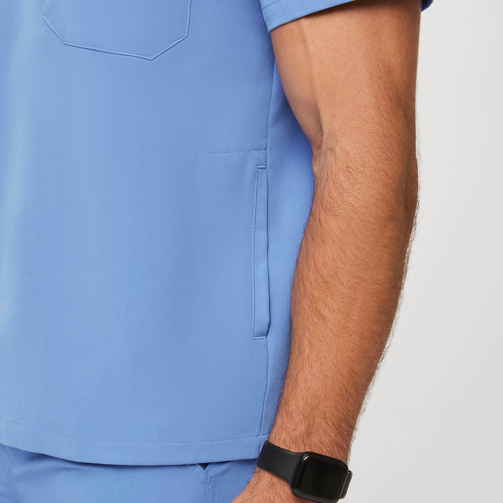 Chisec Scrub Top™ - Ceil Blue