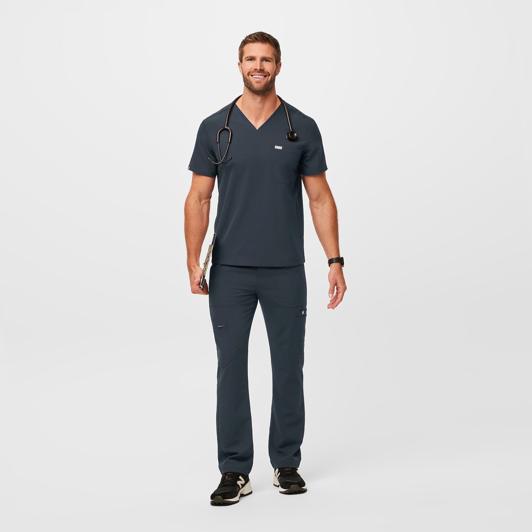 Chisec Scrub Top™ - Dark Harbor