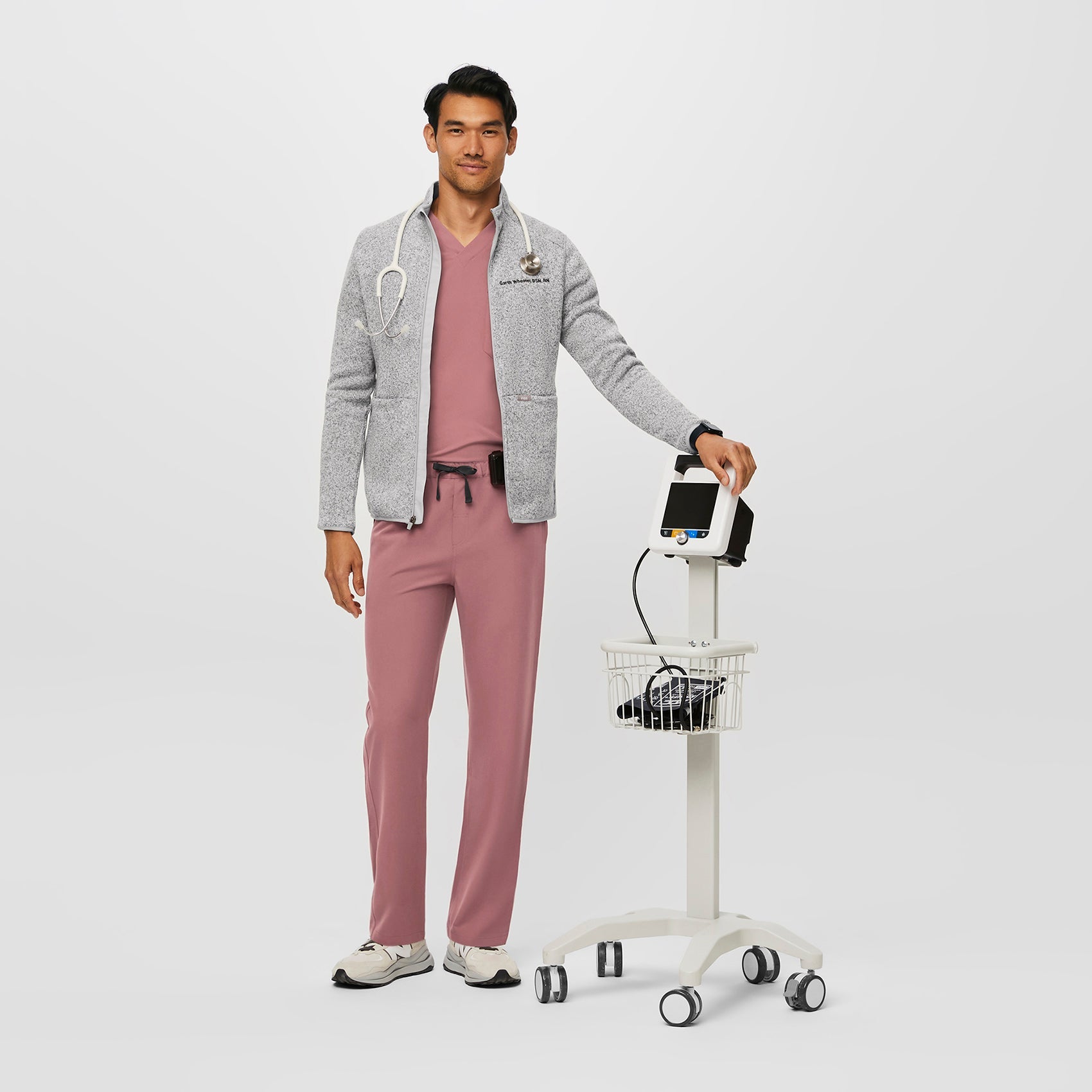 Pisco Straight-Leg Scrub Pant™ - Mauve
