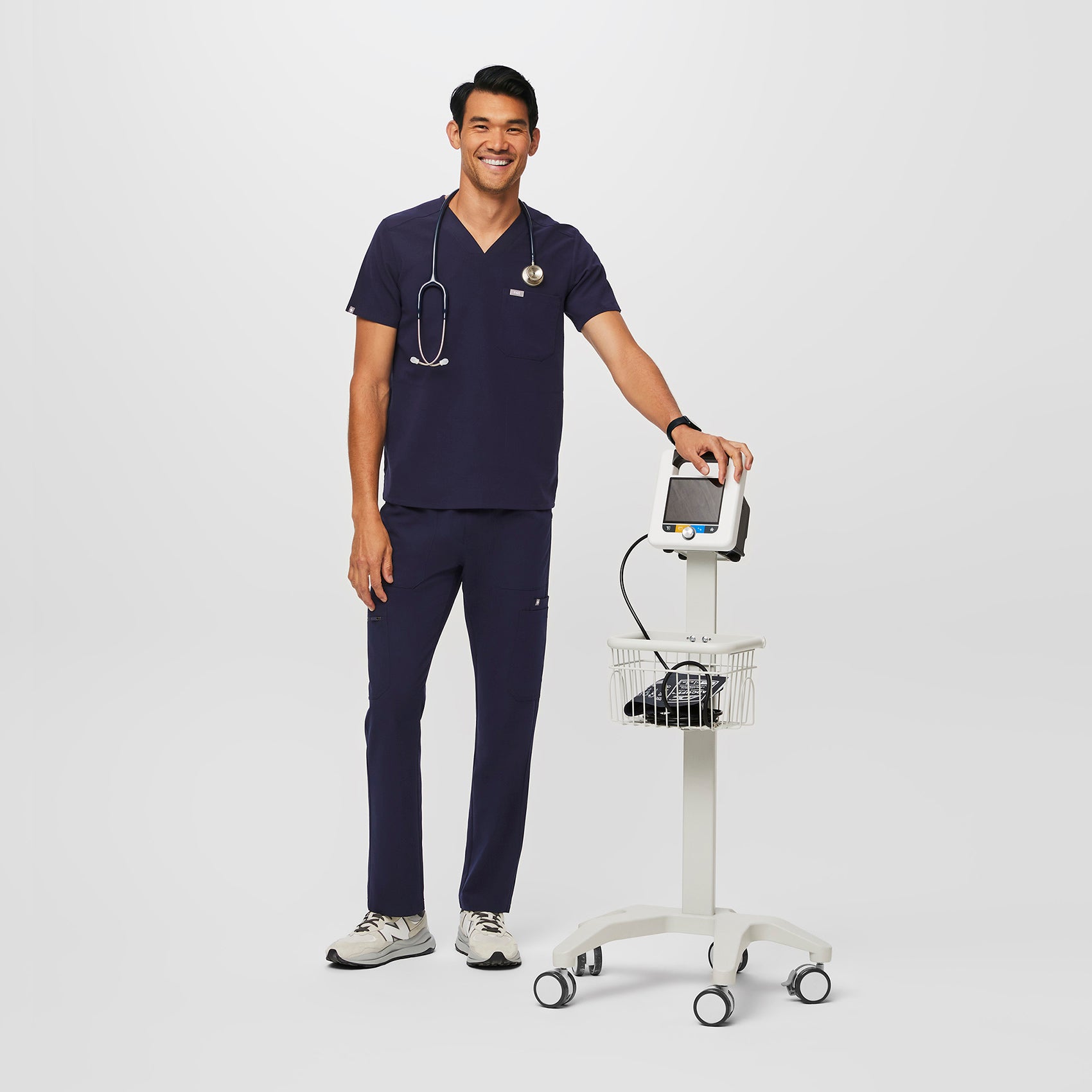 Chisec Scrub Top™ - Navy