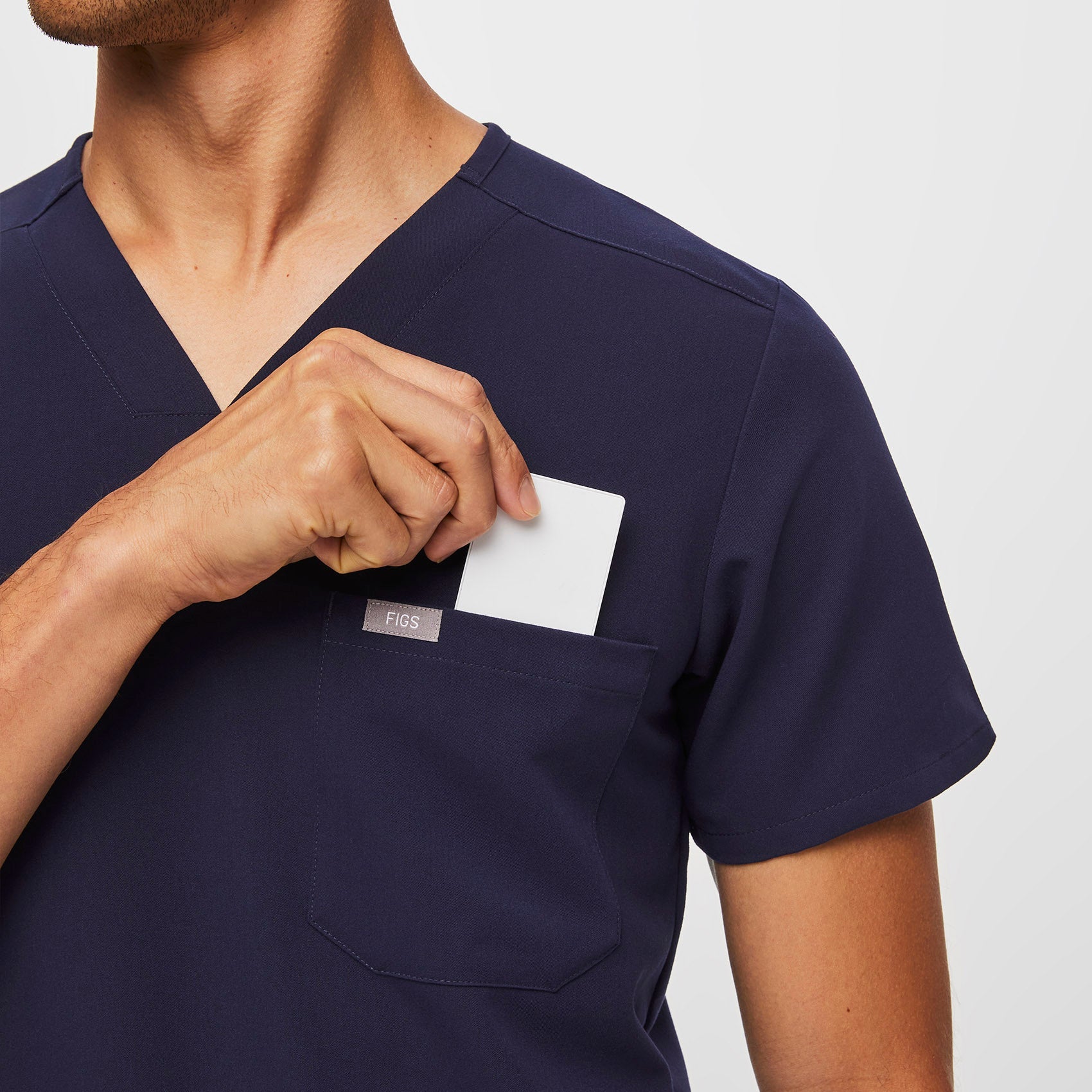 Chisec Scrub Top™ - Navy